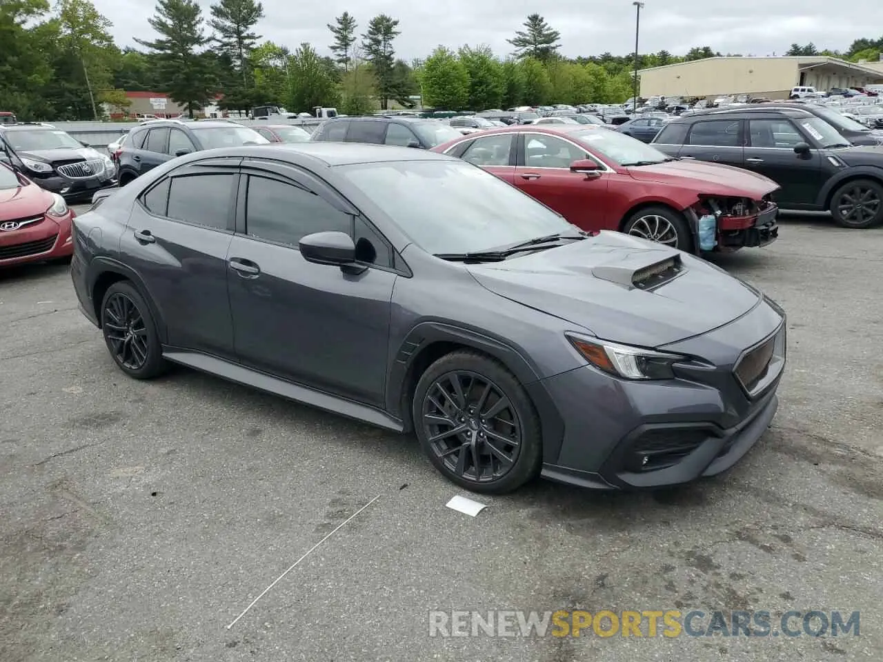 4 Photograph of a damaged car JF1VBAH63N8015010 SUBARU WRX 2022