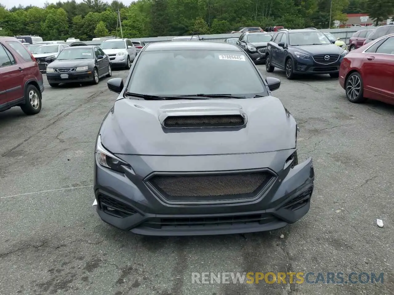 5 Photograph of a damaged car JF1VBAH63N8015010 SUBARU WRX 2022