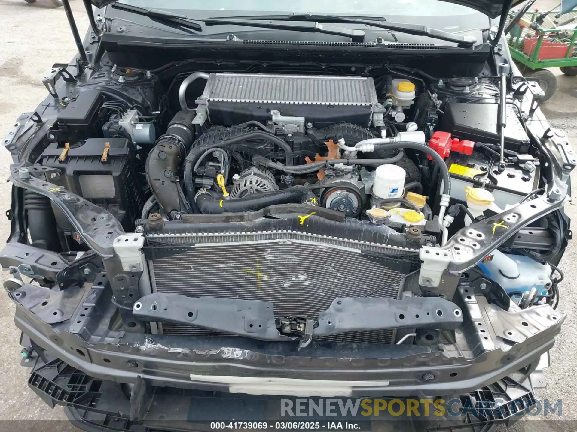 10 Photograph of a damaged car JF1VBAL63N9018118 SUBARU WRX 2022