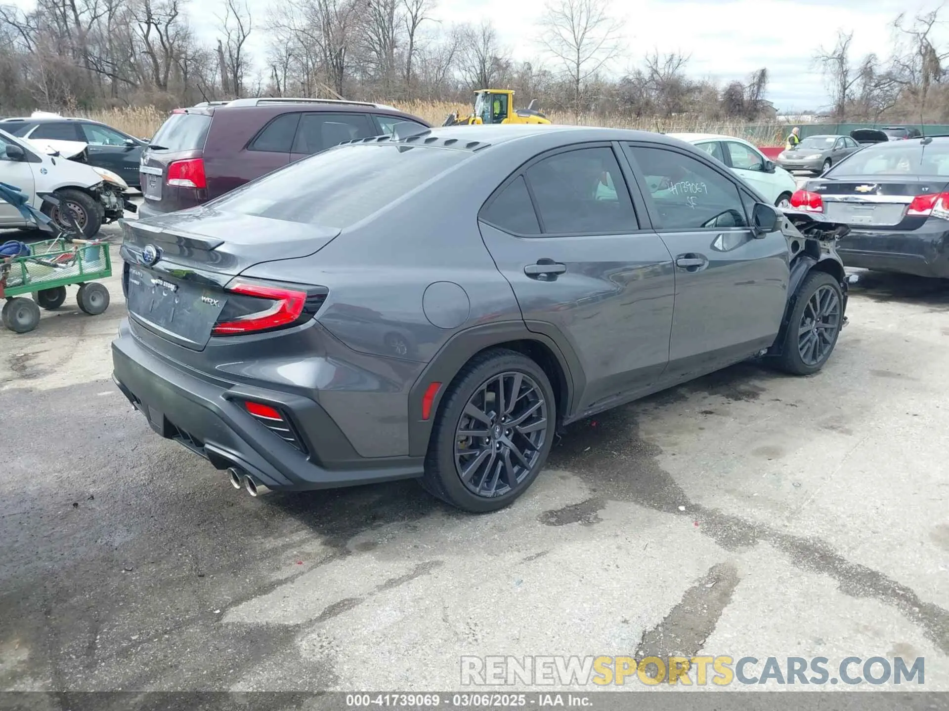 4 Photograph of a damaged car JF1VBAL63N9018118 SUBARU WRX 2022