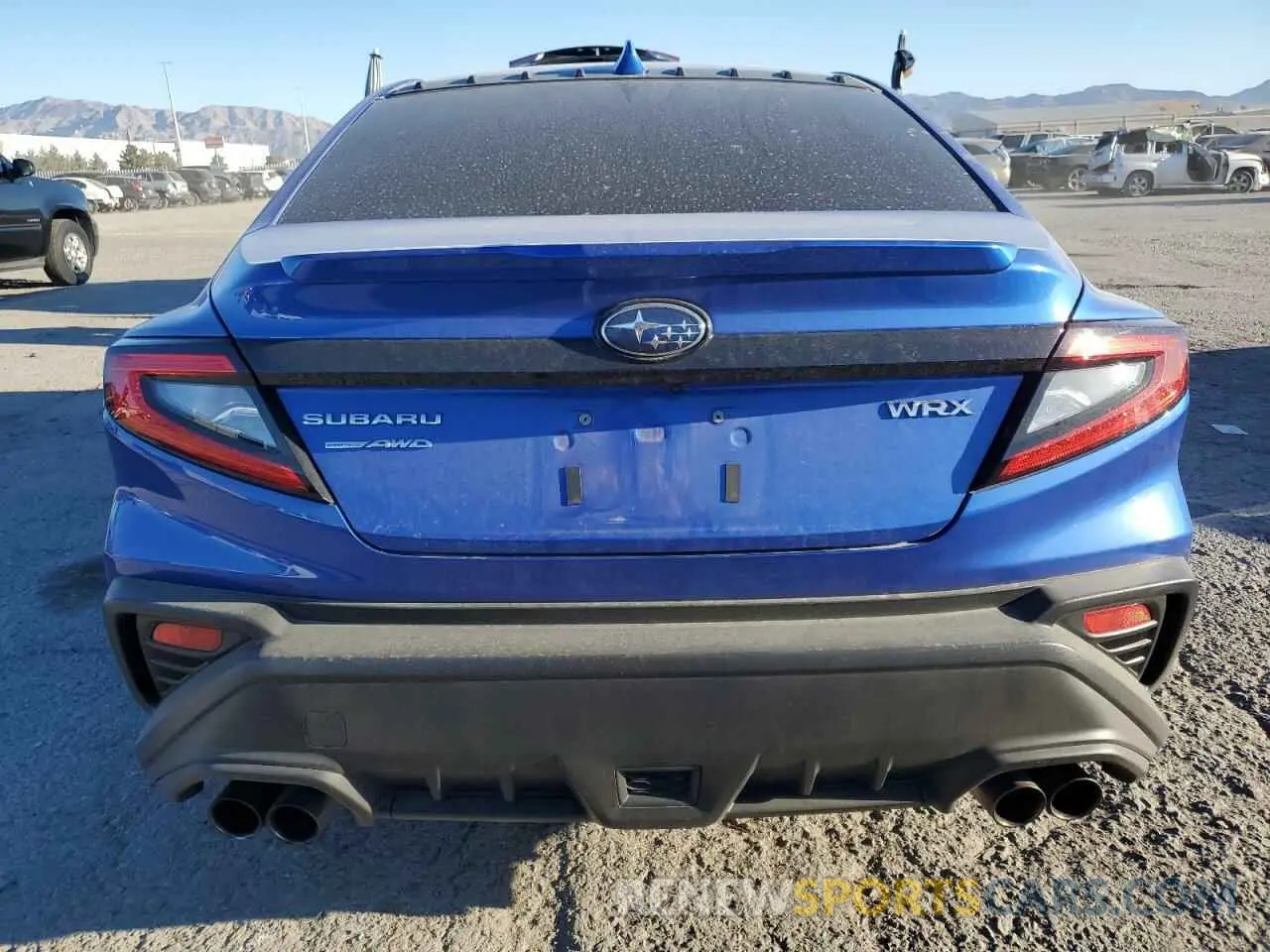 6 Photograph of a damaged car JF1VBAL64N9029273 SUBARU WRX 2022