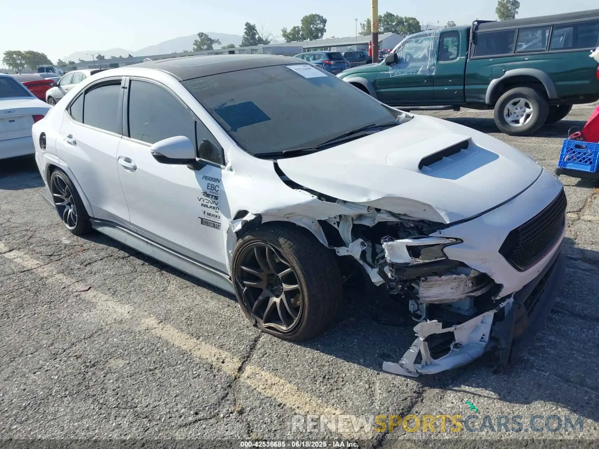 1 Photograph of a damaged car JF1VBAL66N9014225 SUBARU WRX 2022