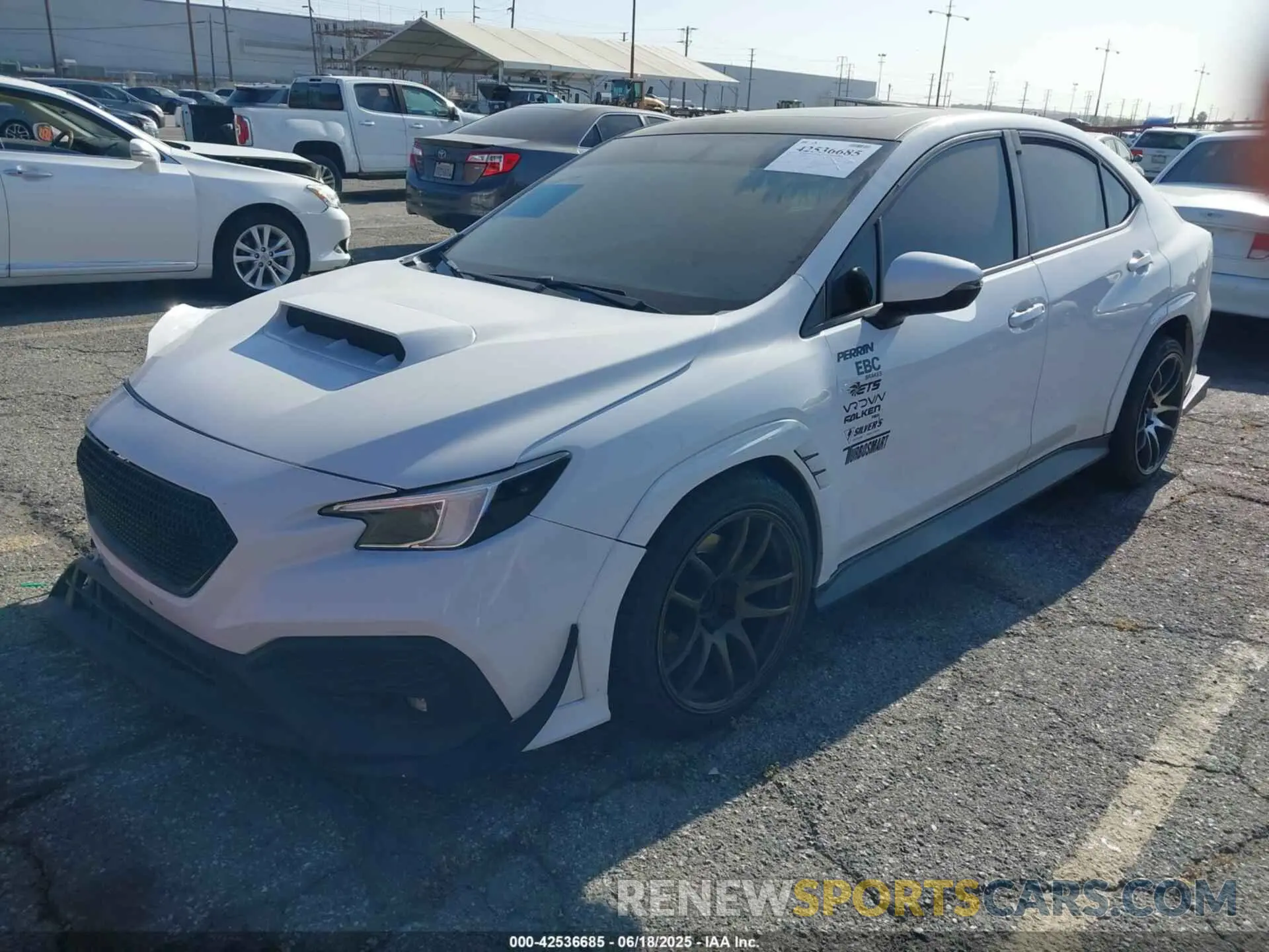 2 Photograph of a damaged car JF1VBAL66N9014225 SUBARU WRX 2022