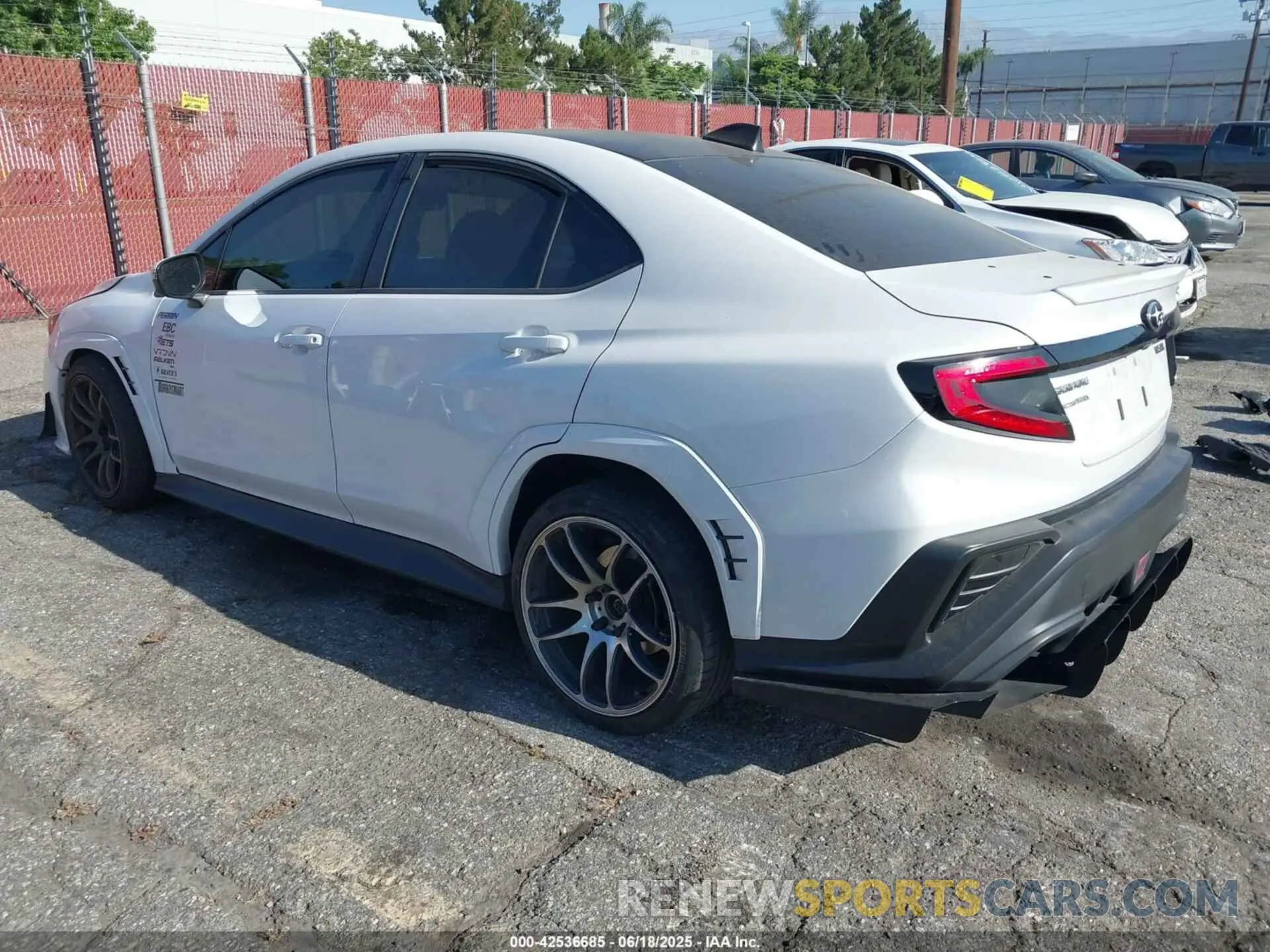 3 Photograph of a damaged car JF1VBAL66N9014225 SUBARU WRX 2022