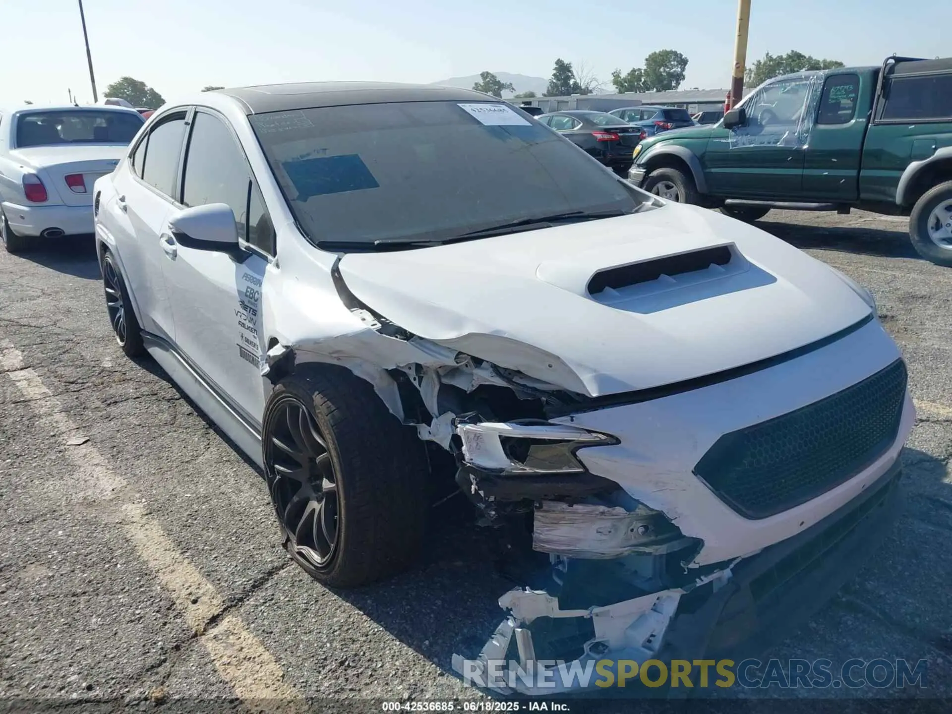 6 Photograph of a damaged car JF1VBAL66N9014225 SUBARU WRX 2022