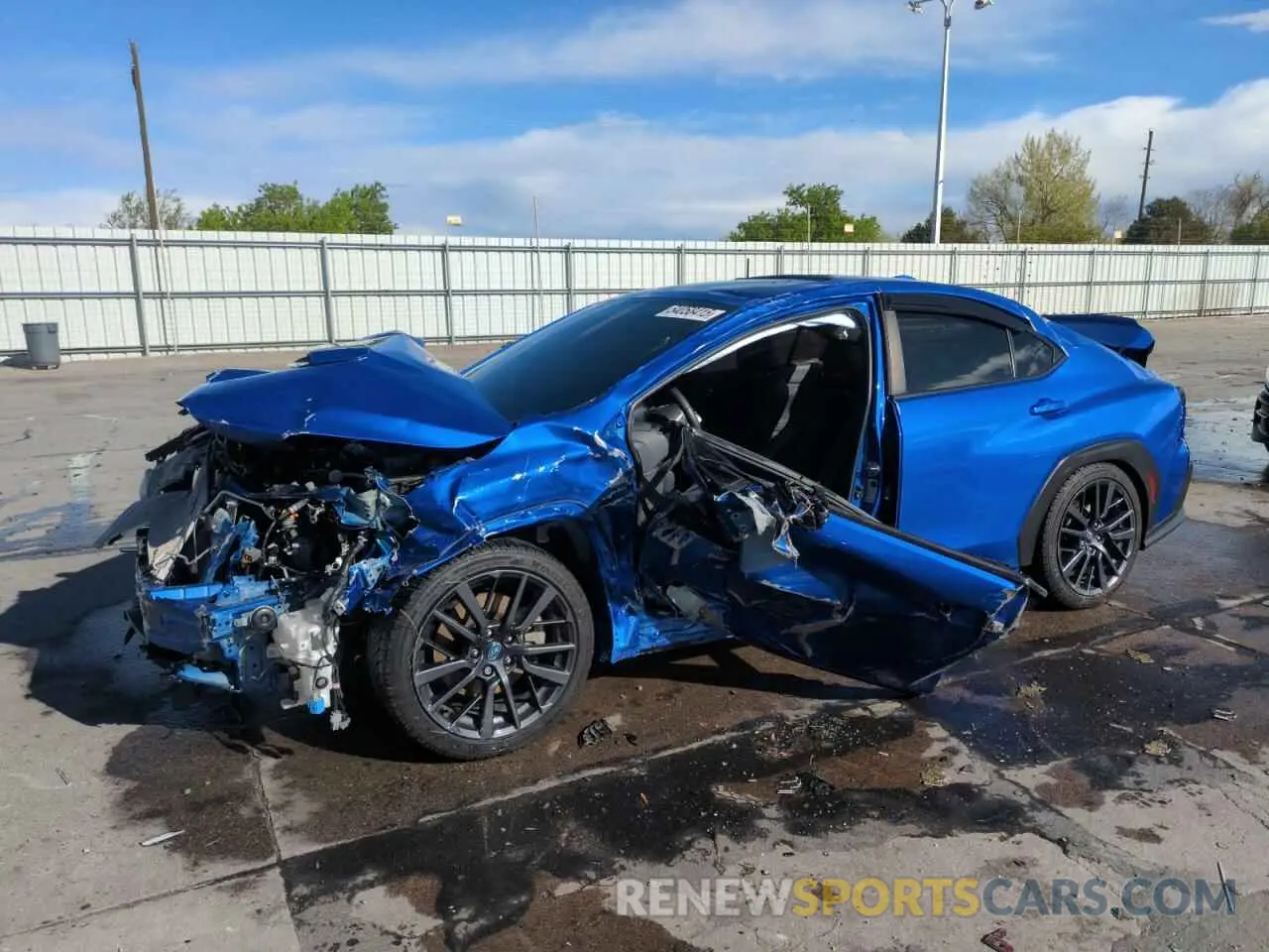 1 Photograph of a damaged car JF1VBAL66N9022471 SUBARU WRX 2022