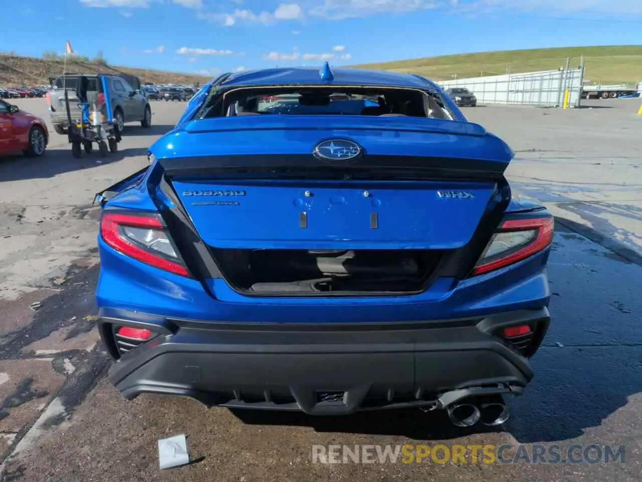 6 Photograph of a damaged car JF1VBAL66N9022471 SUBARU WRX 2022