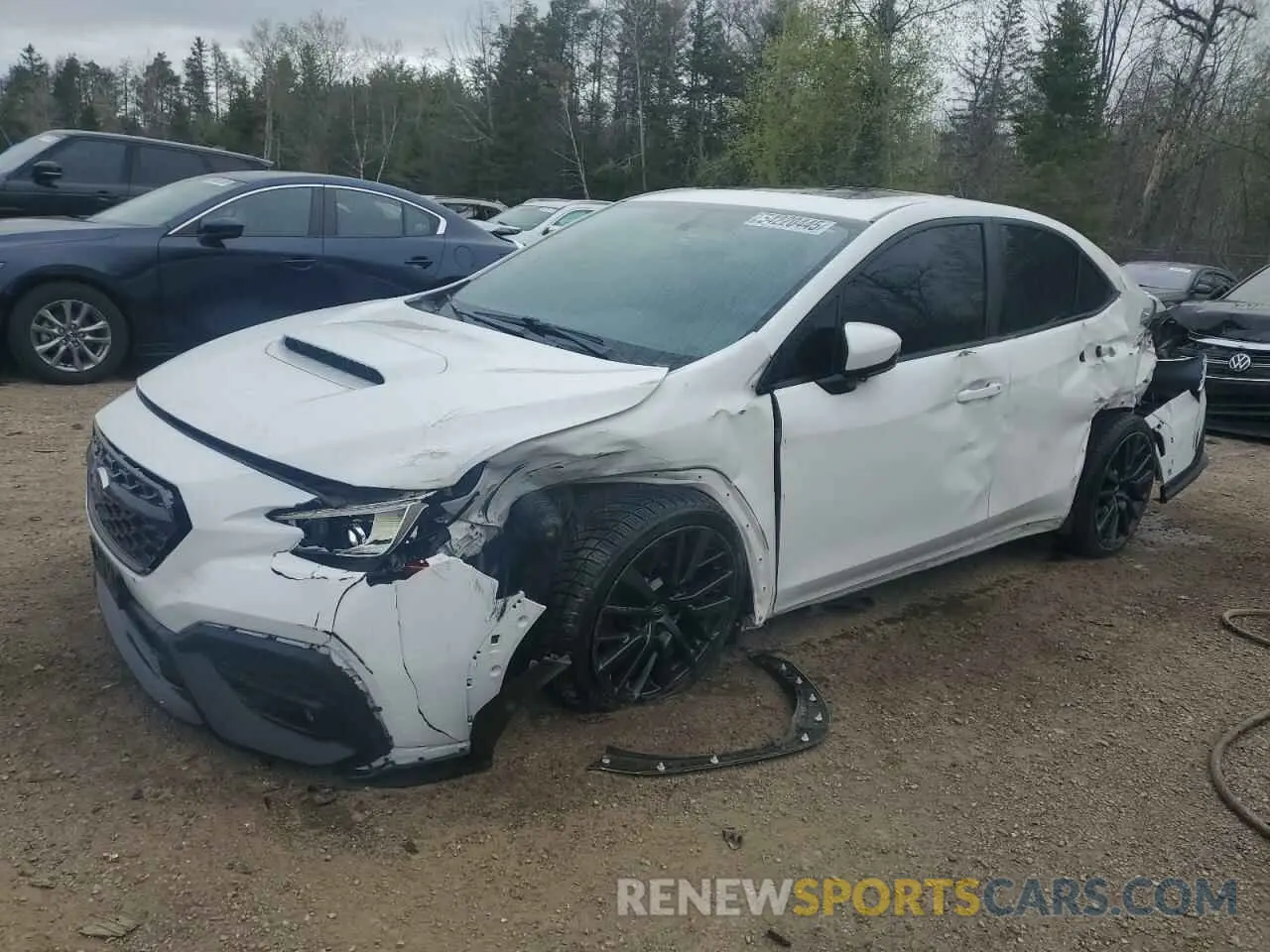 1 Photograph of a damaged car JF1VBAL68N9005557 SUBARU WRX 2022
