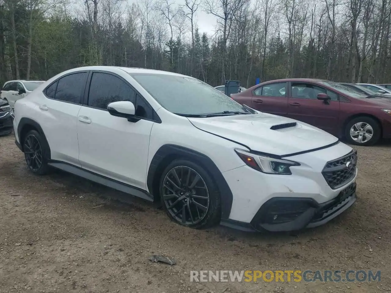 4 Photograph of a damaged car JF1VBAL68N9005557 SUBARU WRX 2022