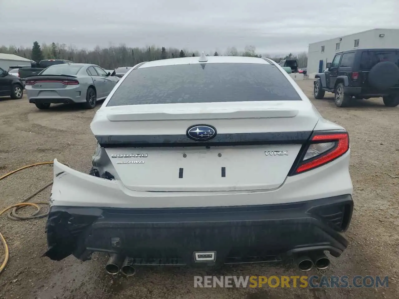 6 Photograph of a damaged car JF1VBAL68N9005557 SUBARU WRX 2022