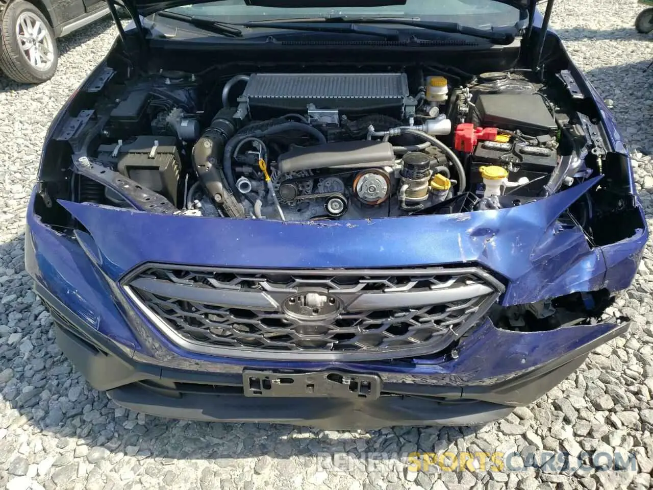 11 Photograph of a damaged car JF1VBAL69N9010489 SUBARU WRX 2022