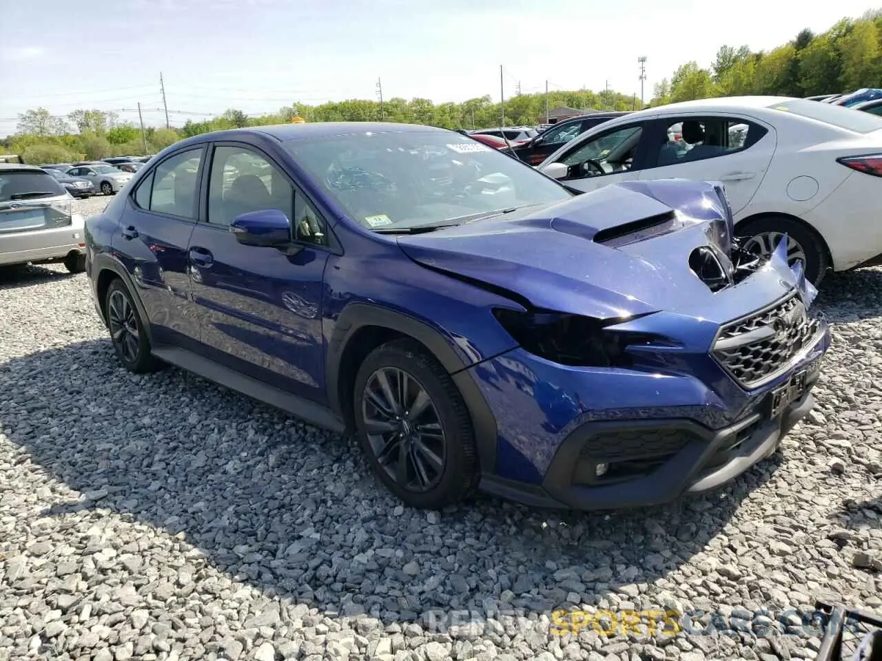 4 Photograph of a damaged car JF1VBAL69N9010489 SUBARU WRX 2022
