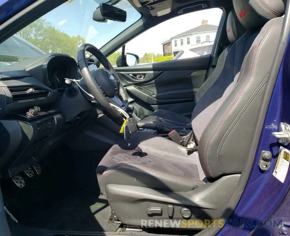 7 Photograph of a damaged car JF1VBAL69N9010489 SUBARU WRX 2022