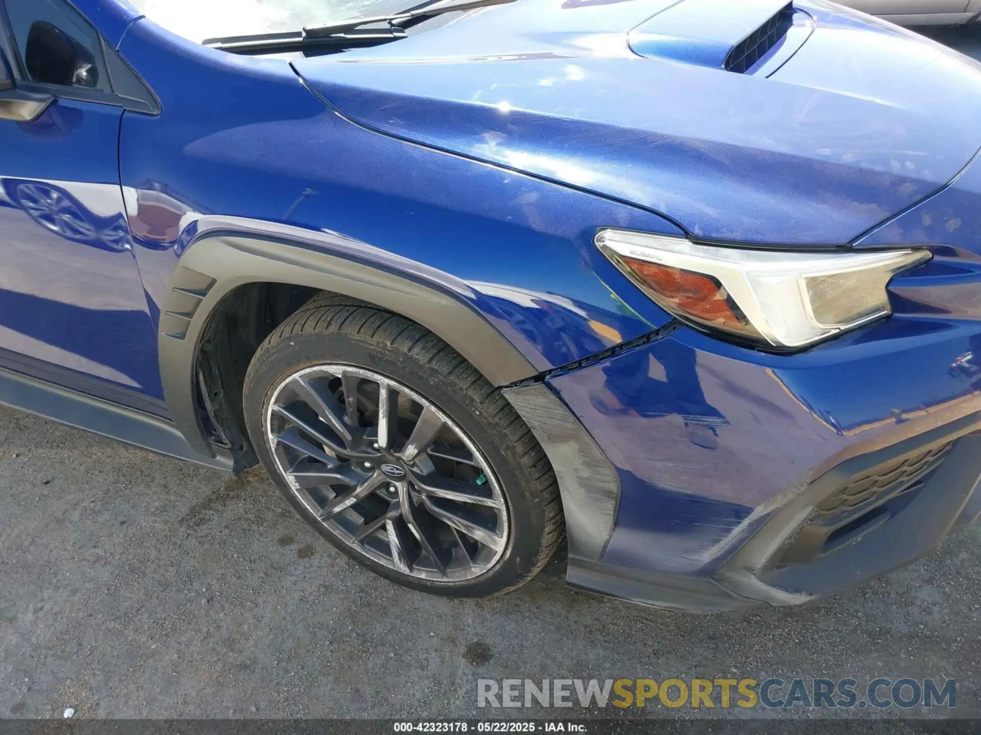 17 Photograph of a damaged car JF1VBAL6XN9013238 SUBARU WRX 2022