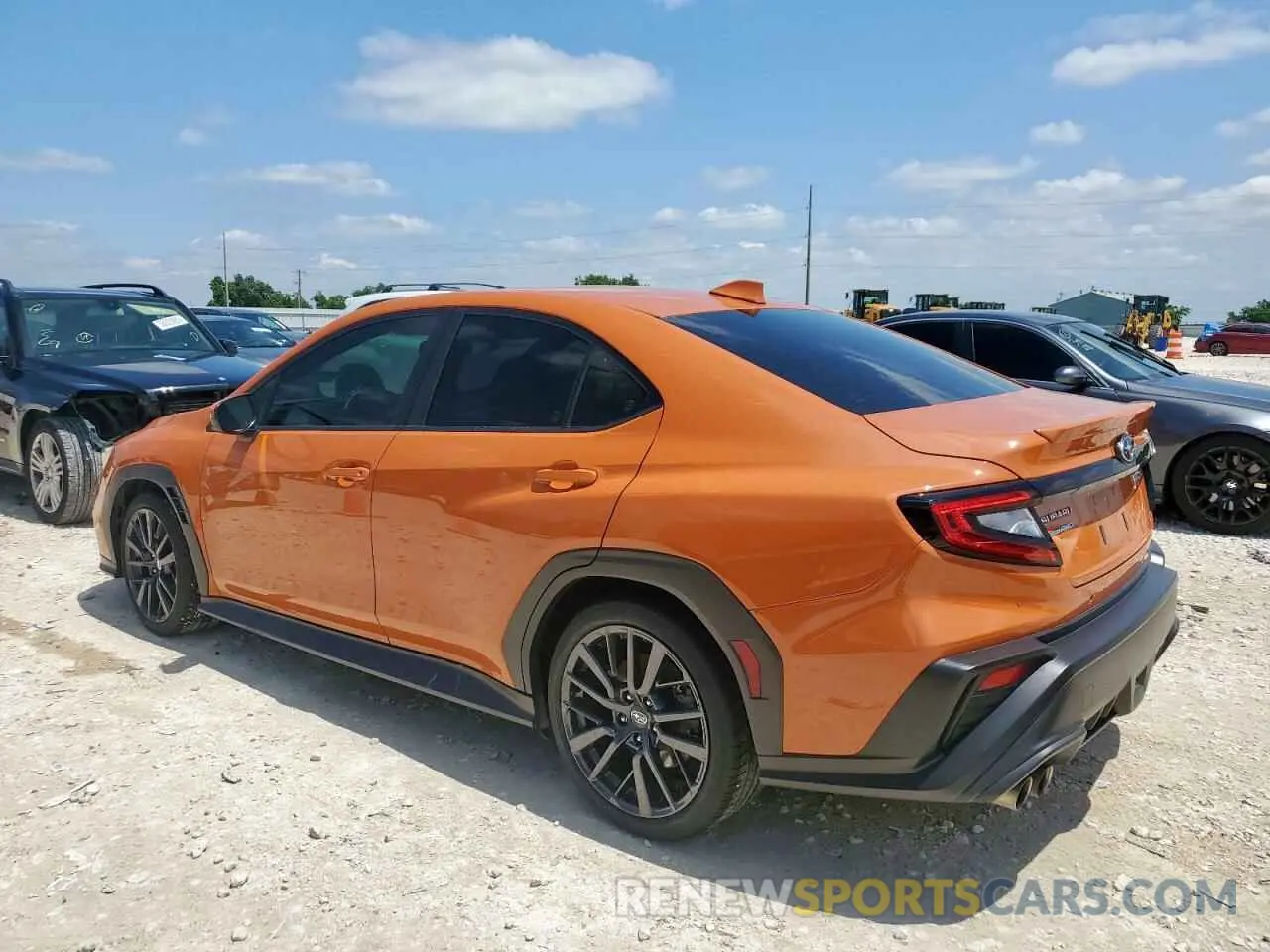 2 Photograph of a damaged car JF1VBAN60N8026910 SUBARU WRX 2022
