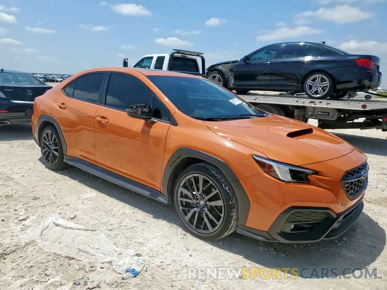 4 Photograph of a damaged car JF1VBAN60N8026910 SUBARU WRX 2022