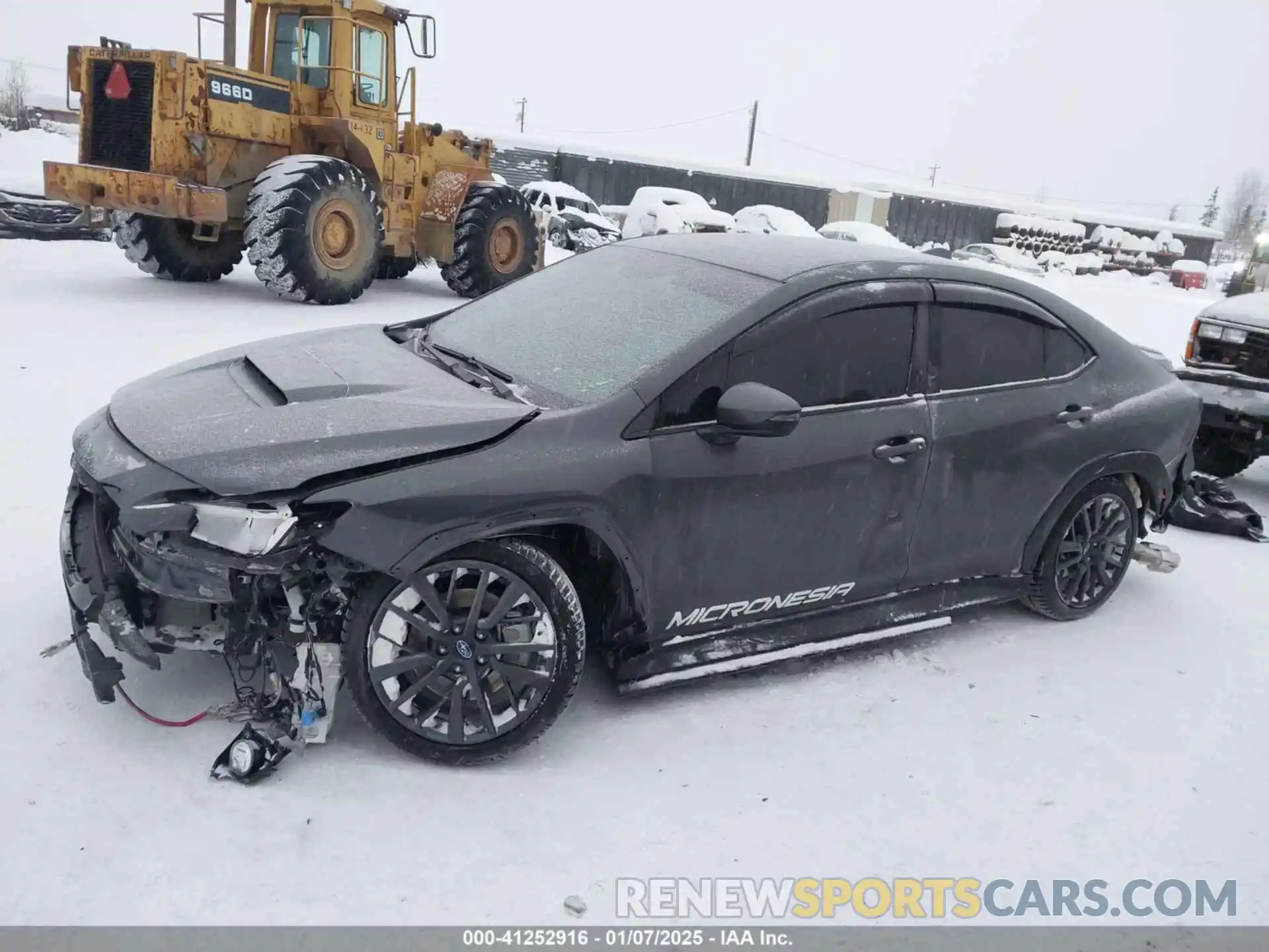 14 Photograph of a damaged car JF1VBAN61N8031355 SUBARU WRX 2022