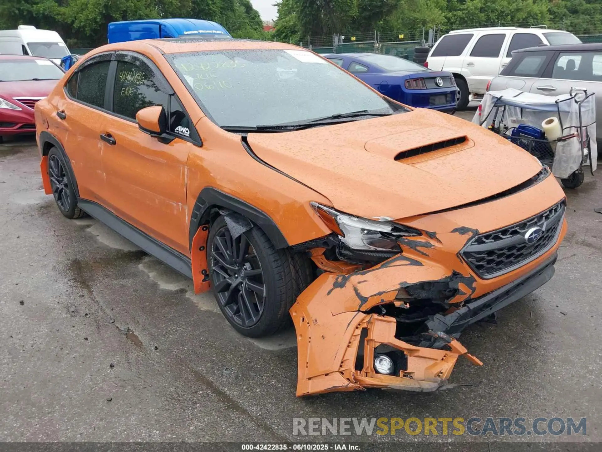 17 Photograph of a damaged car JF1VBAN64N8007518 SUBARU WRX 2022