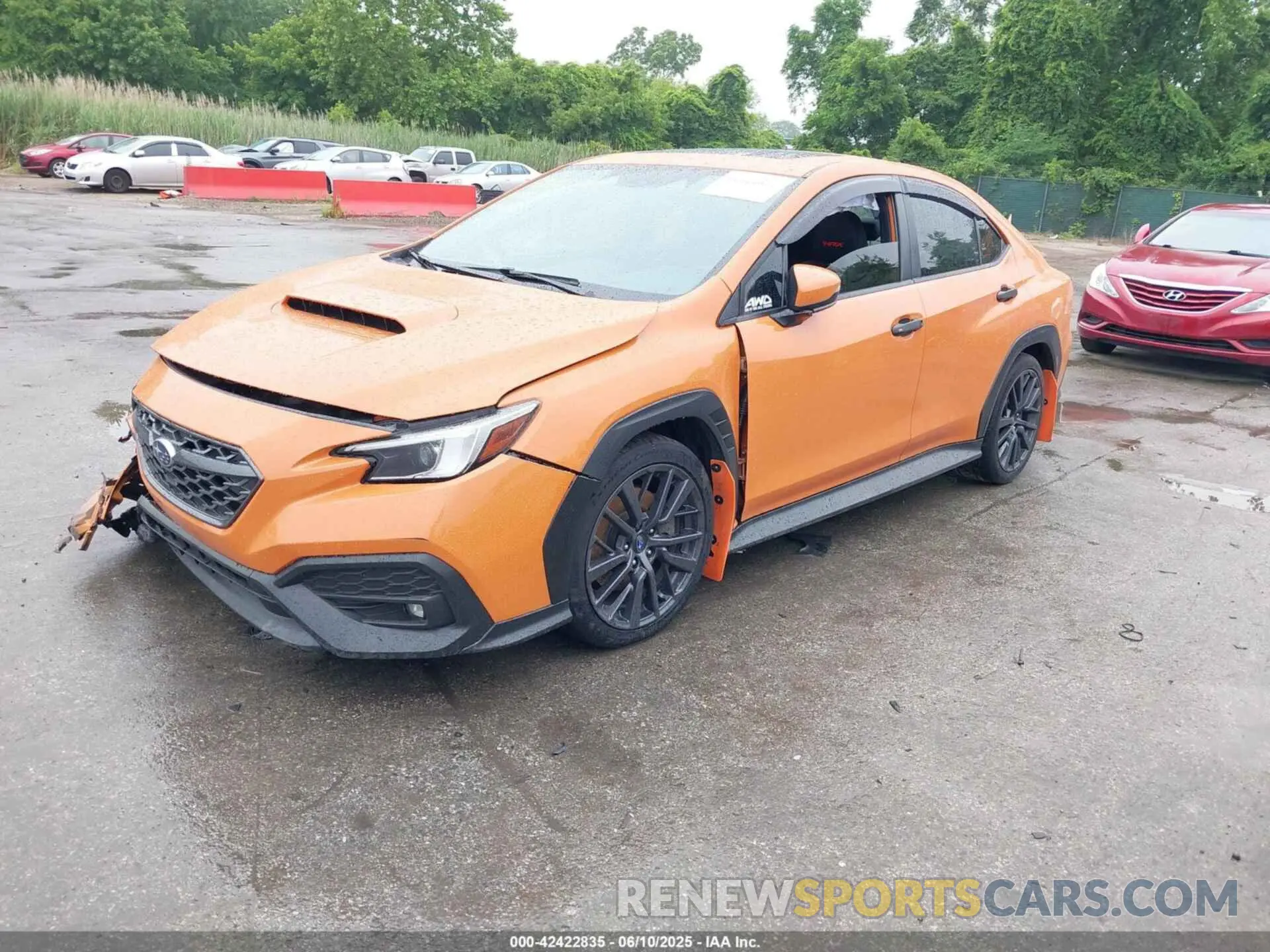 2 Photograph of a damaged car JF1VBAN64N8007518 SUBARU WRX 2022