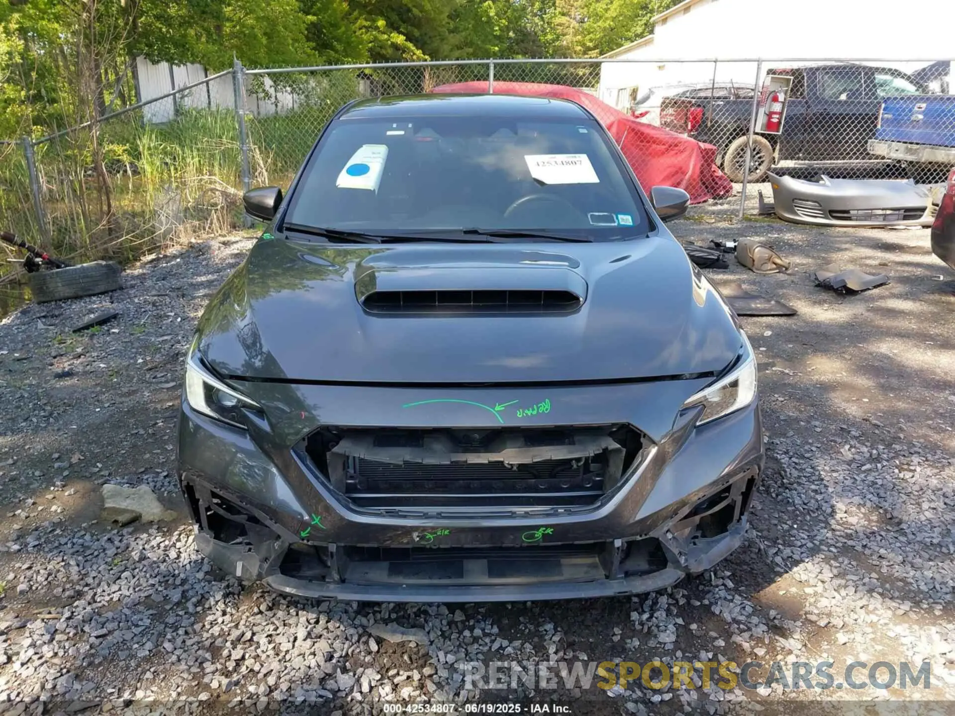 12 Photograph of a damaged car JF1VBAU6XN8008061 SUBARU WRX 2022