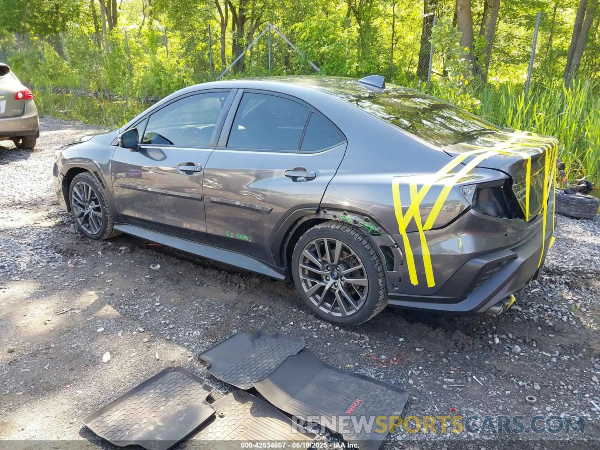 3 Photograph of a damaged car JF1VBAU6XN8008061 SUBARU WRX 2022