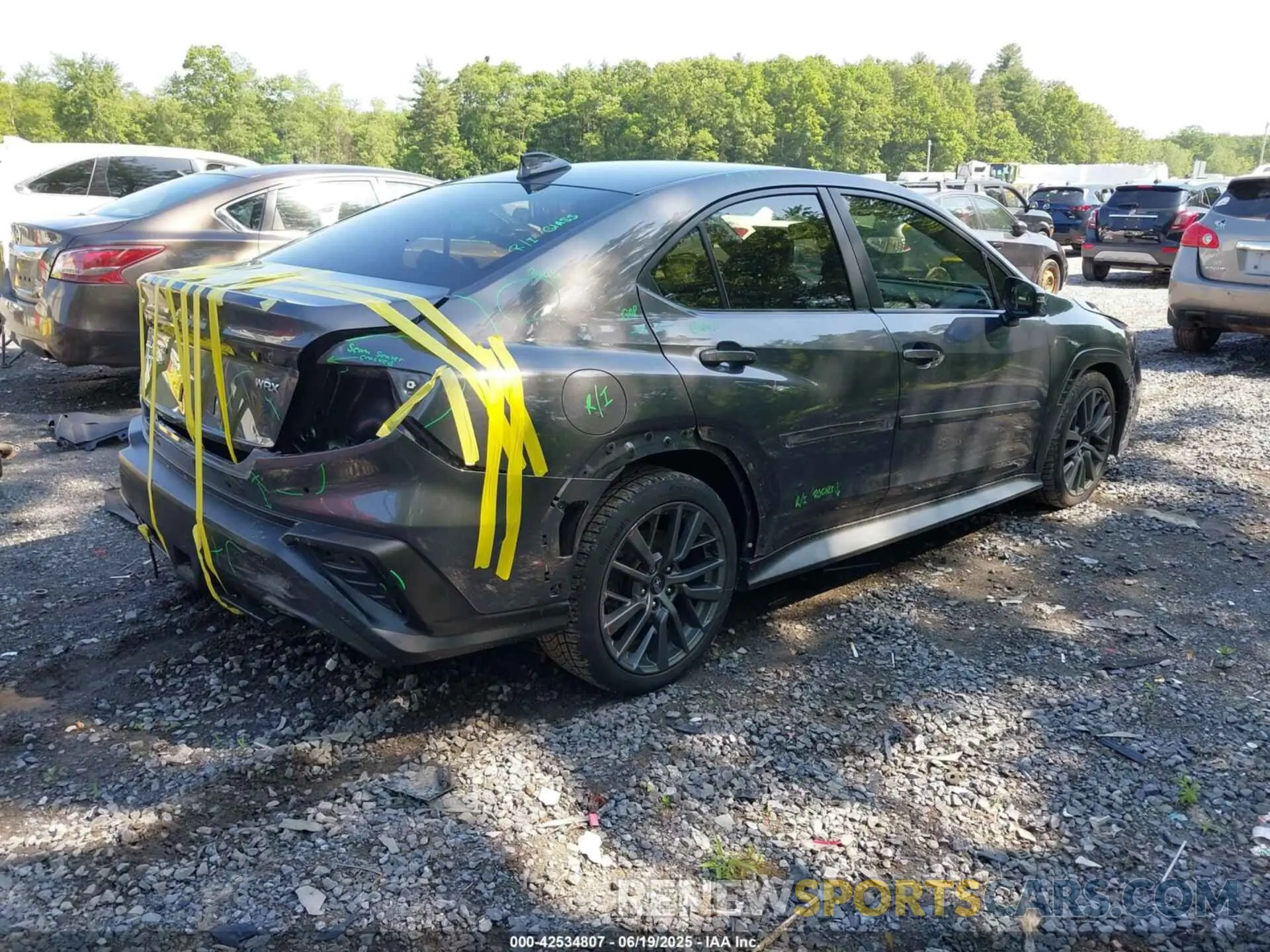 4 Photograph of a damaged car JF1VBAU6XN8008061 SUBARU WRX 2022