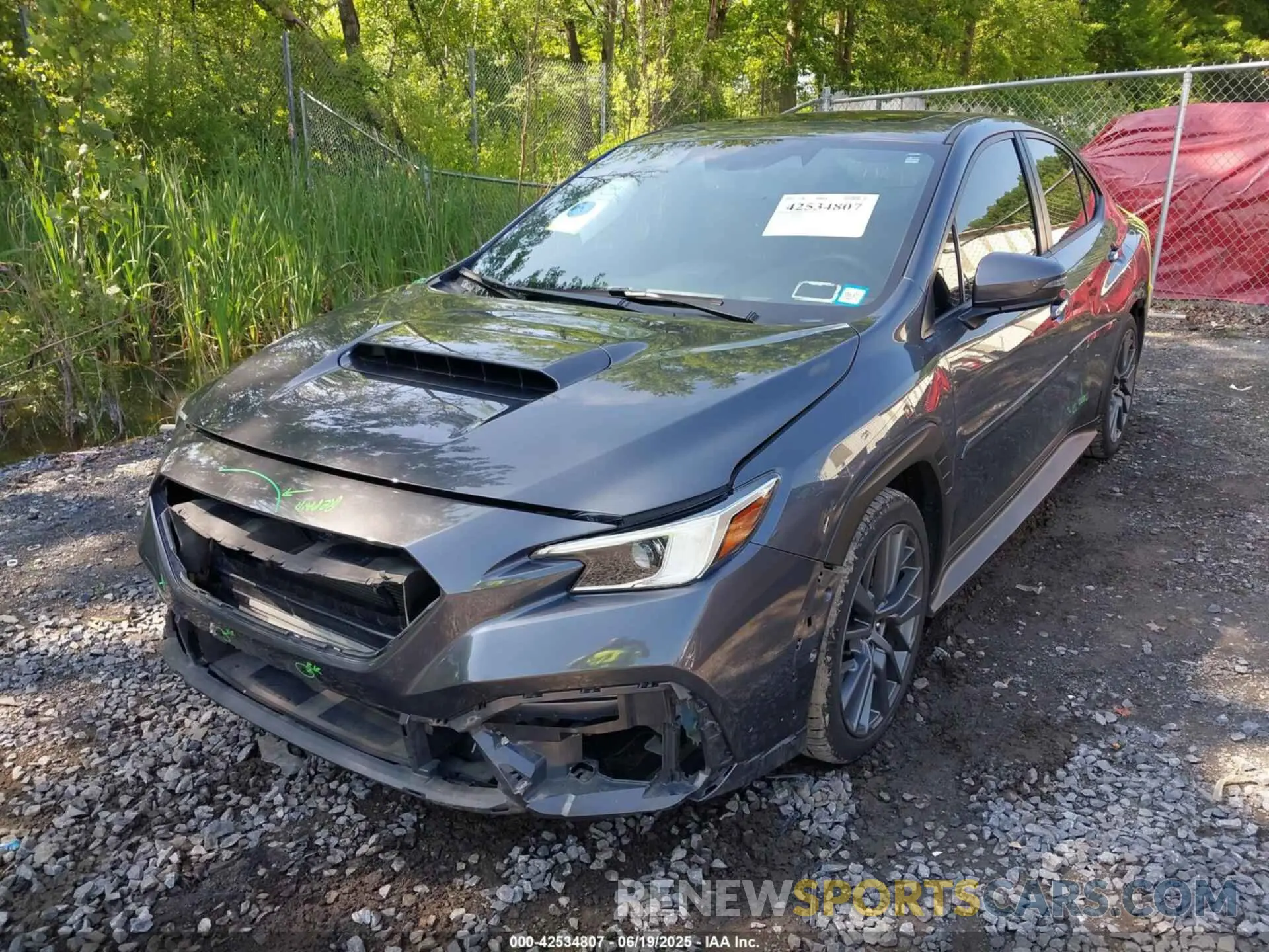 6 Photograph of a damaged car JF1VBAU6XN8008061 SUBARU WRX 2022