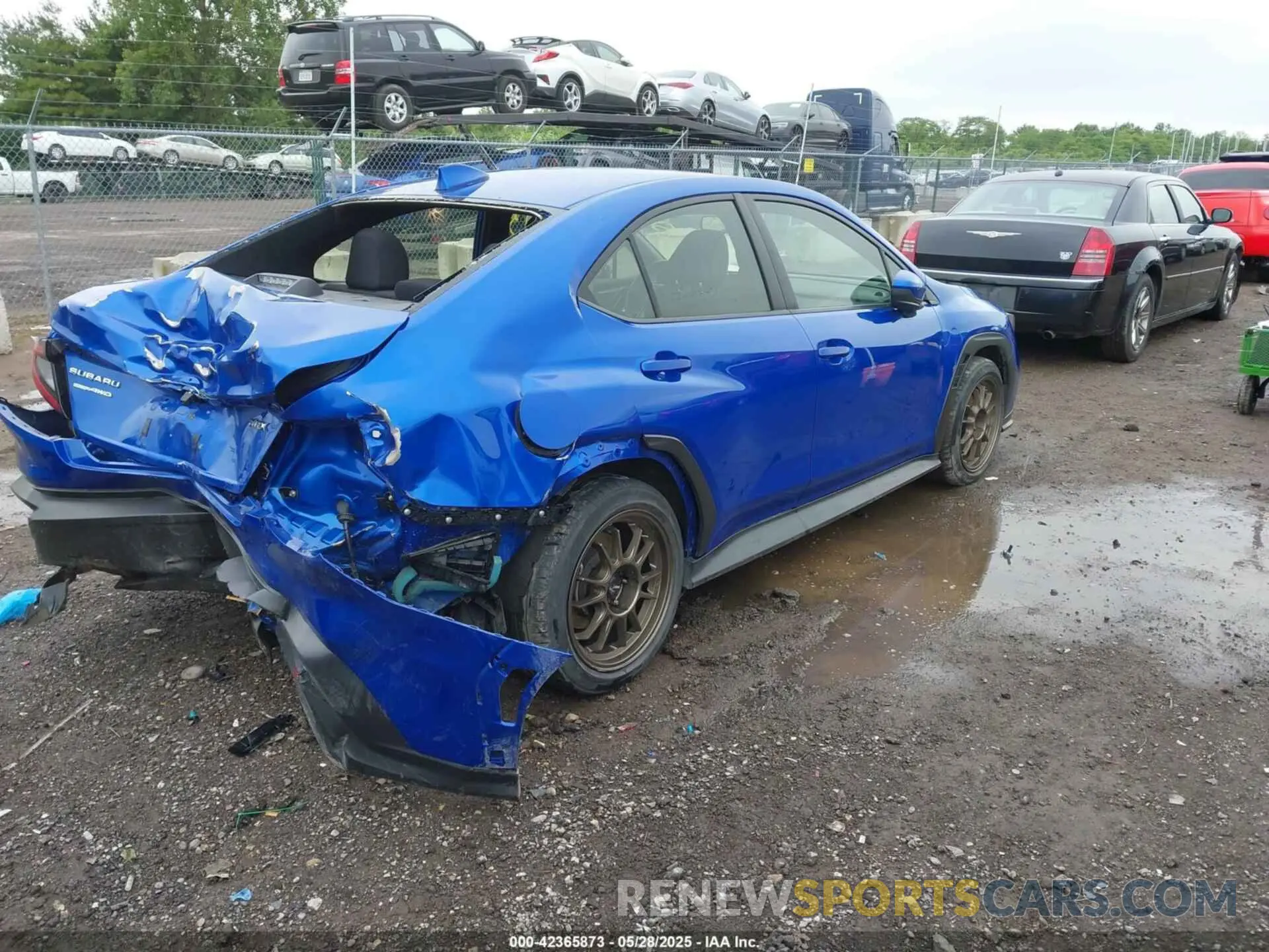 4 Photograph of a damaged car JF1VBAA60P9805839 SUBARU WRX 2023