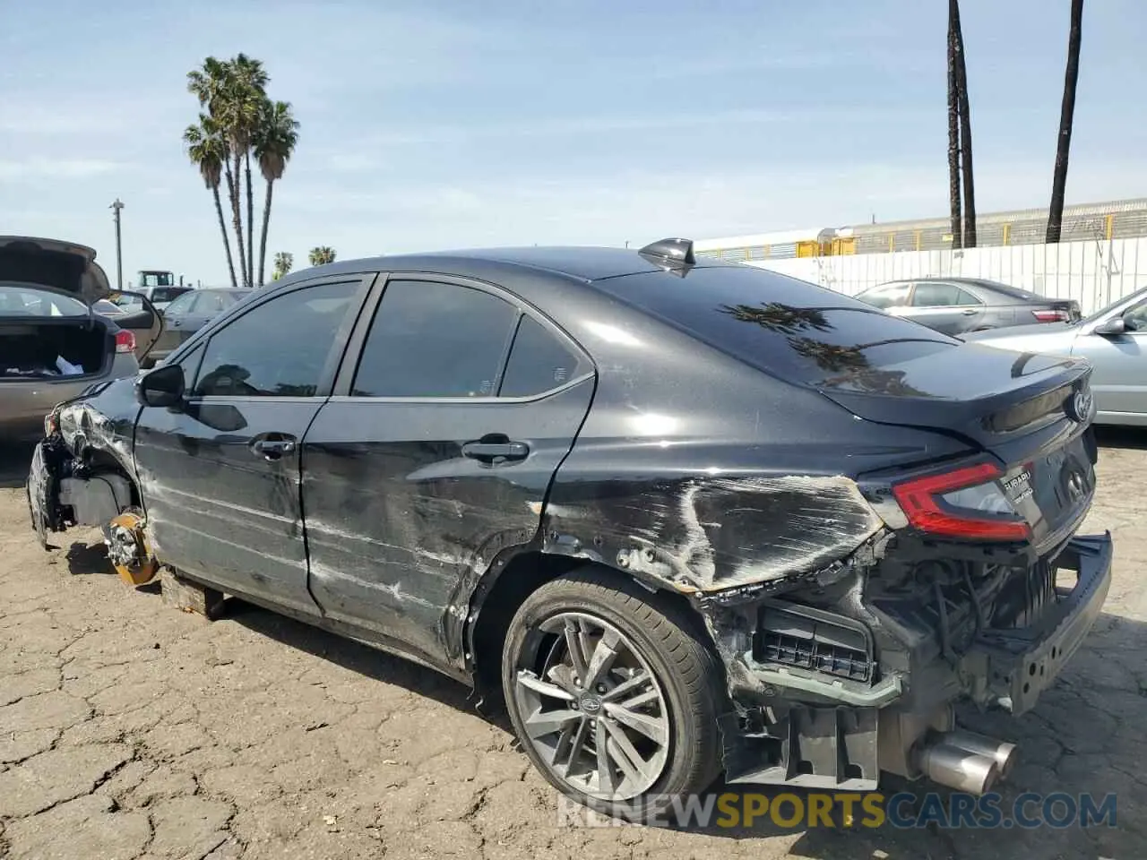 2 Photograph of a damaged car JF1VBAA61P9807986 SUBARU WRX 2023
