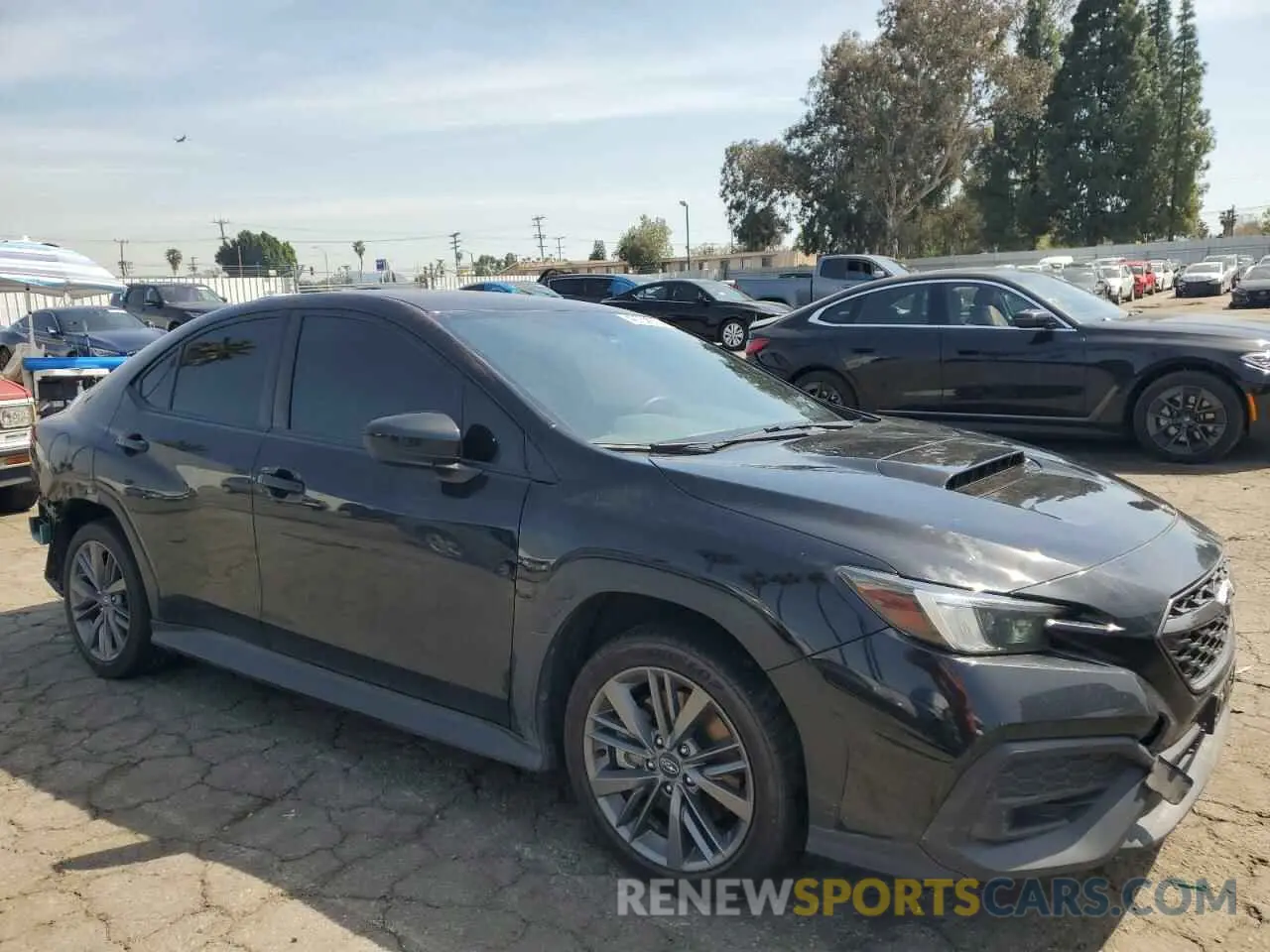 4 Photograph of a damaged car JF1VBAA61P9807986 SUBARU WRX 2023