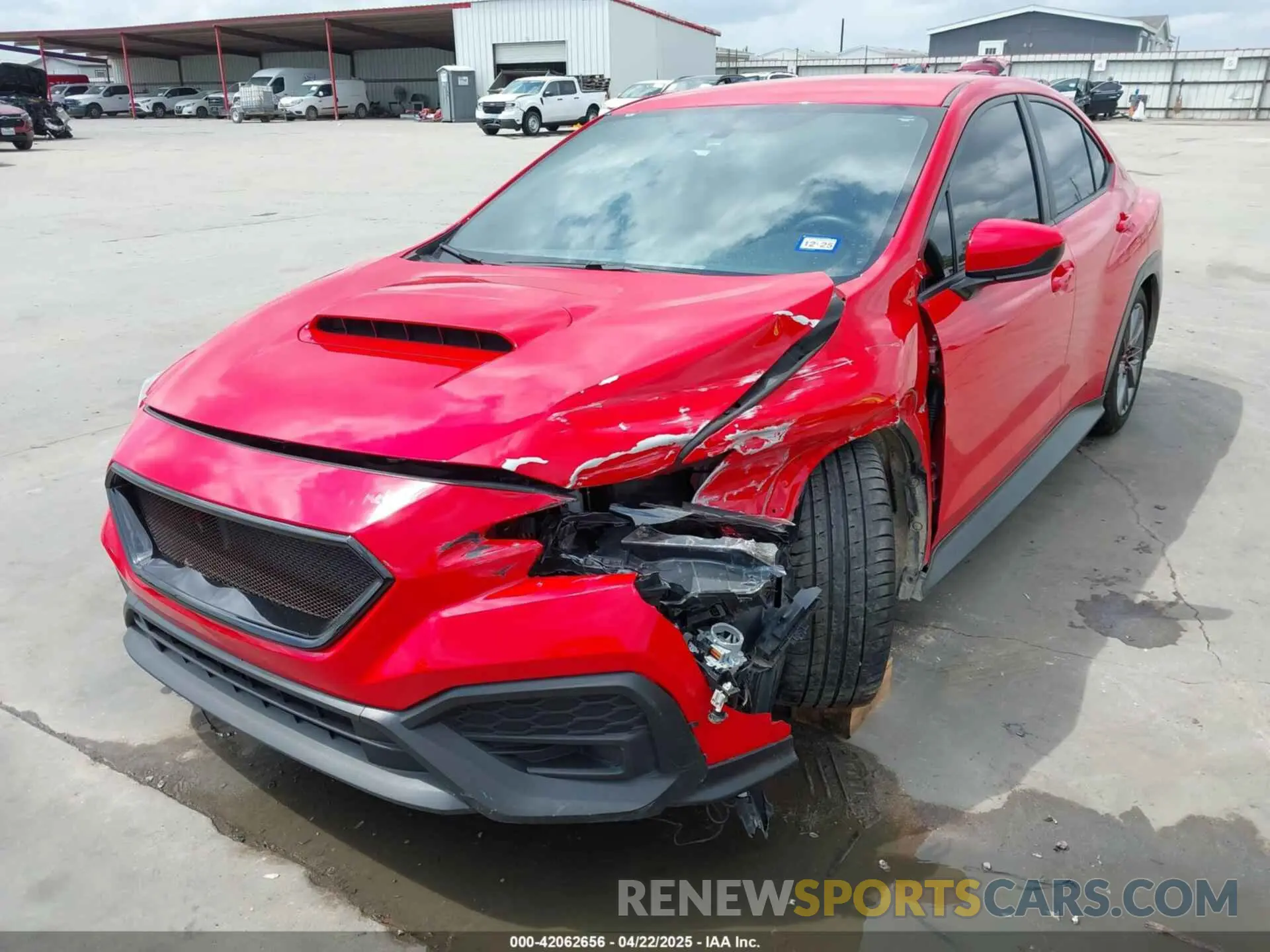 2 Photograph of a damaged car JF1VBAA62P9814039 SUBARU WRX 2023
