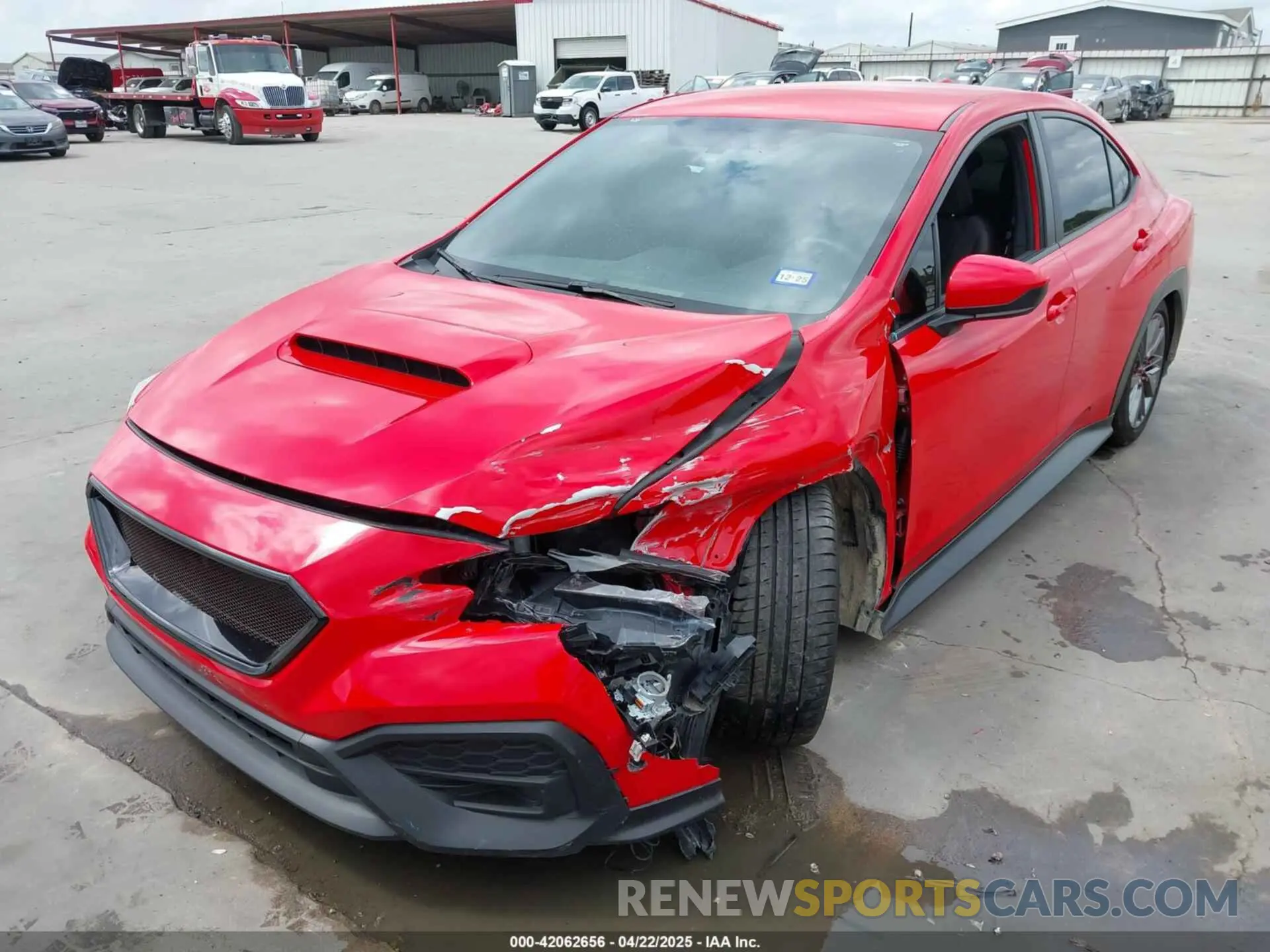 6 Photograph of a damaged car JF1VBAA62P9814039 SUBARU WRX 2023