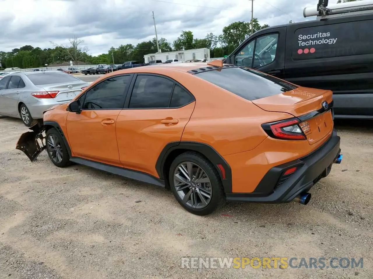 2 Photograph of a damaged car JF1VBAA62P9817958 SUBARU WRX 2023