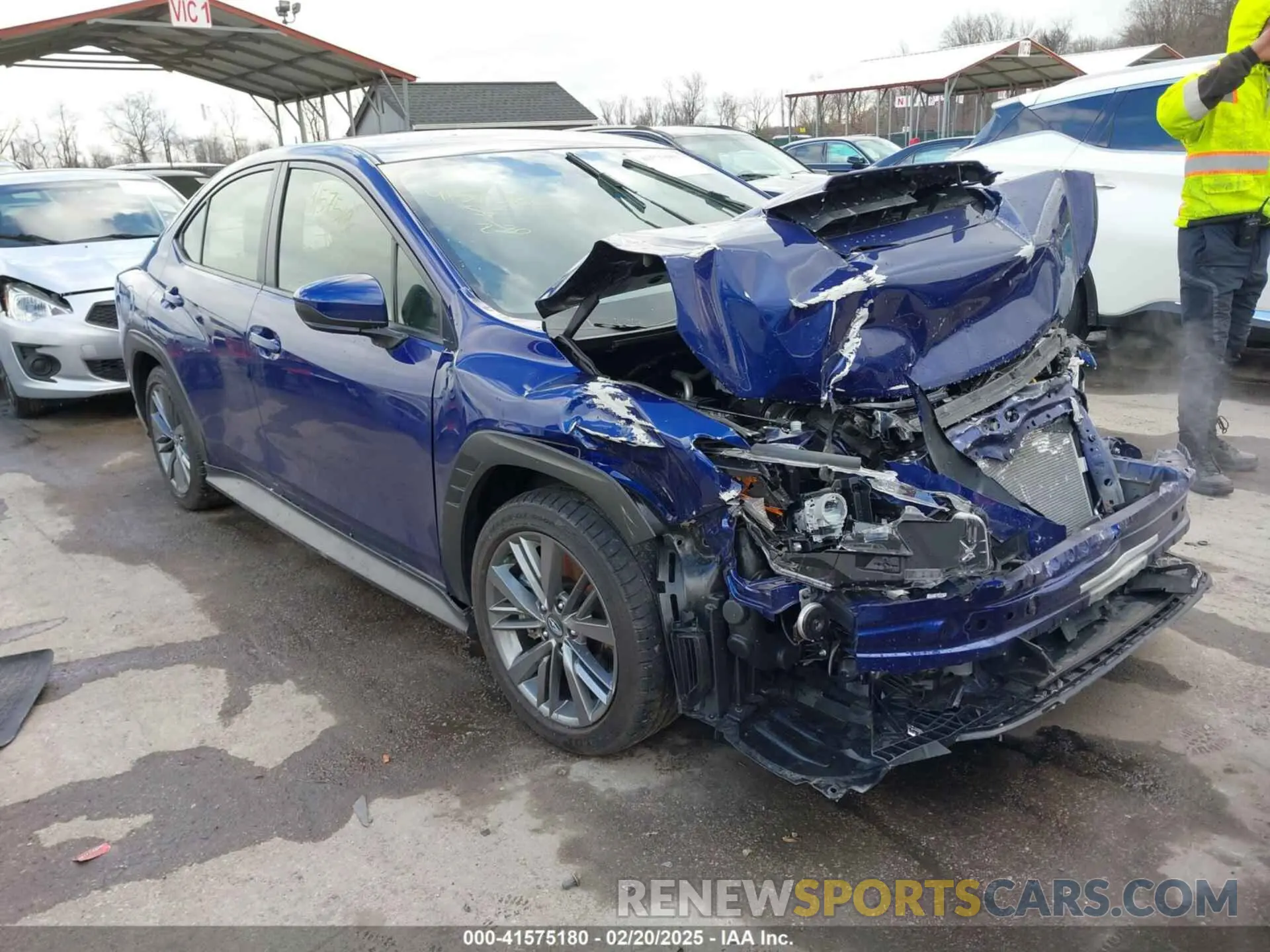 1 Photograph of a damaged car JF1VBAA65P9804590 SUBARU WRX 2023