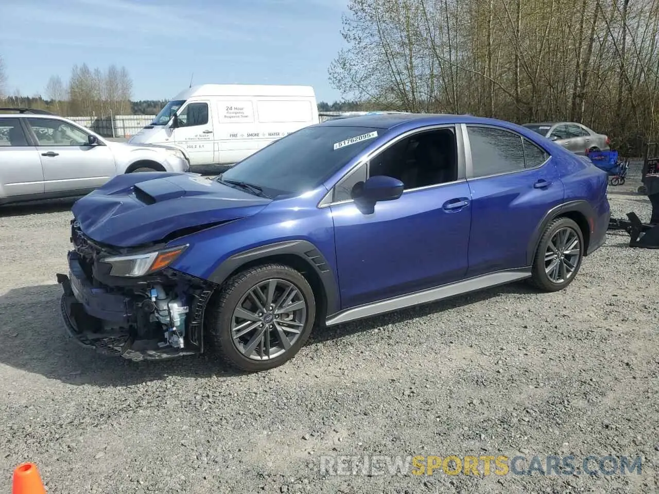 1 Photograph of a damaged car JF1VBAA68P9816491 SUBARU WRX 2023
