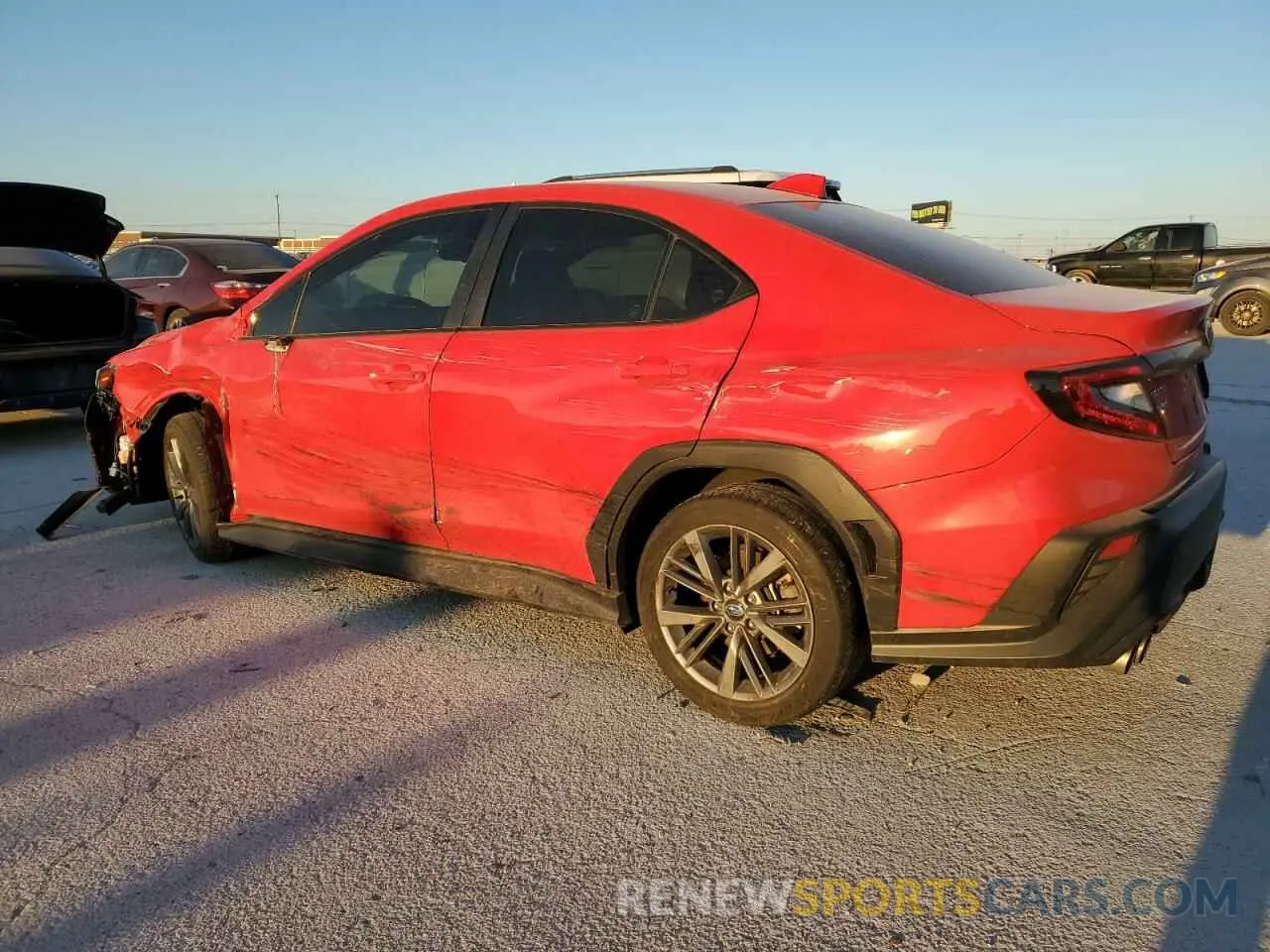 2 Photograph of a damaged car JF1VBAA69P9805564 SUBARU WRX 2023