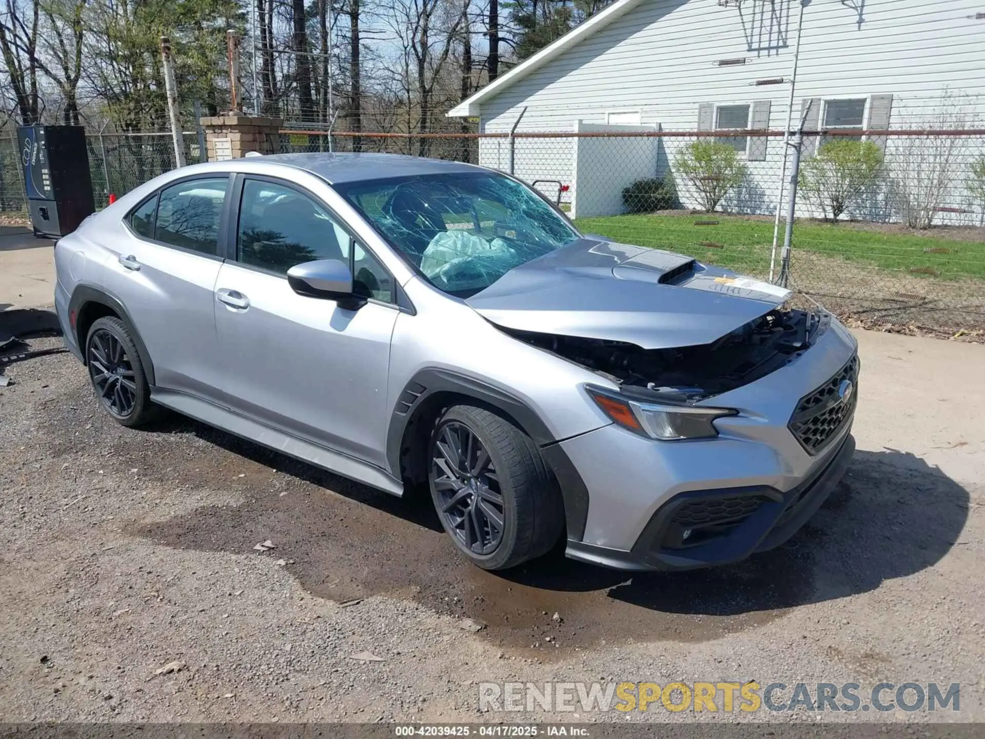 1 Photograph of a damaged car JF1VBAF60P9811875 SUBARU WRX 2023