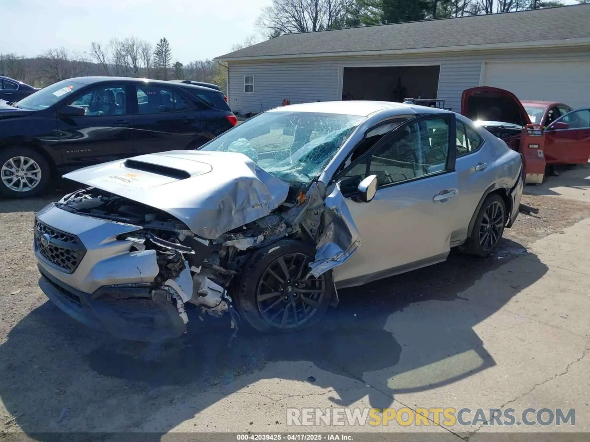2 Photograph of a damaged car JF1VBAF60P9811875 SUBARU WRX 2023