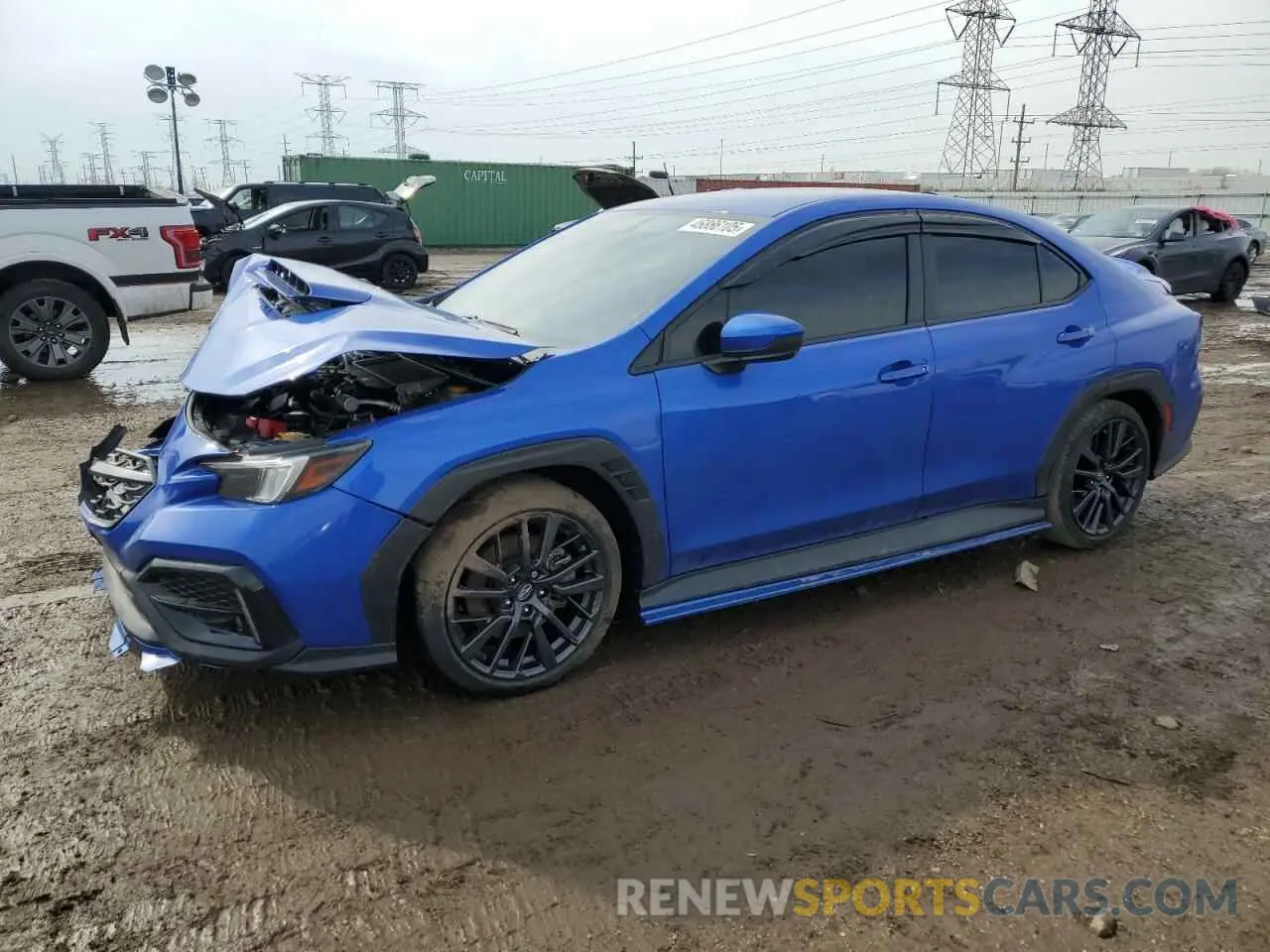 1 Photograph of a damaged car JF1VBAF60P9814999 SUBARU WRX 2023