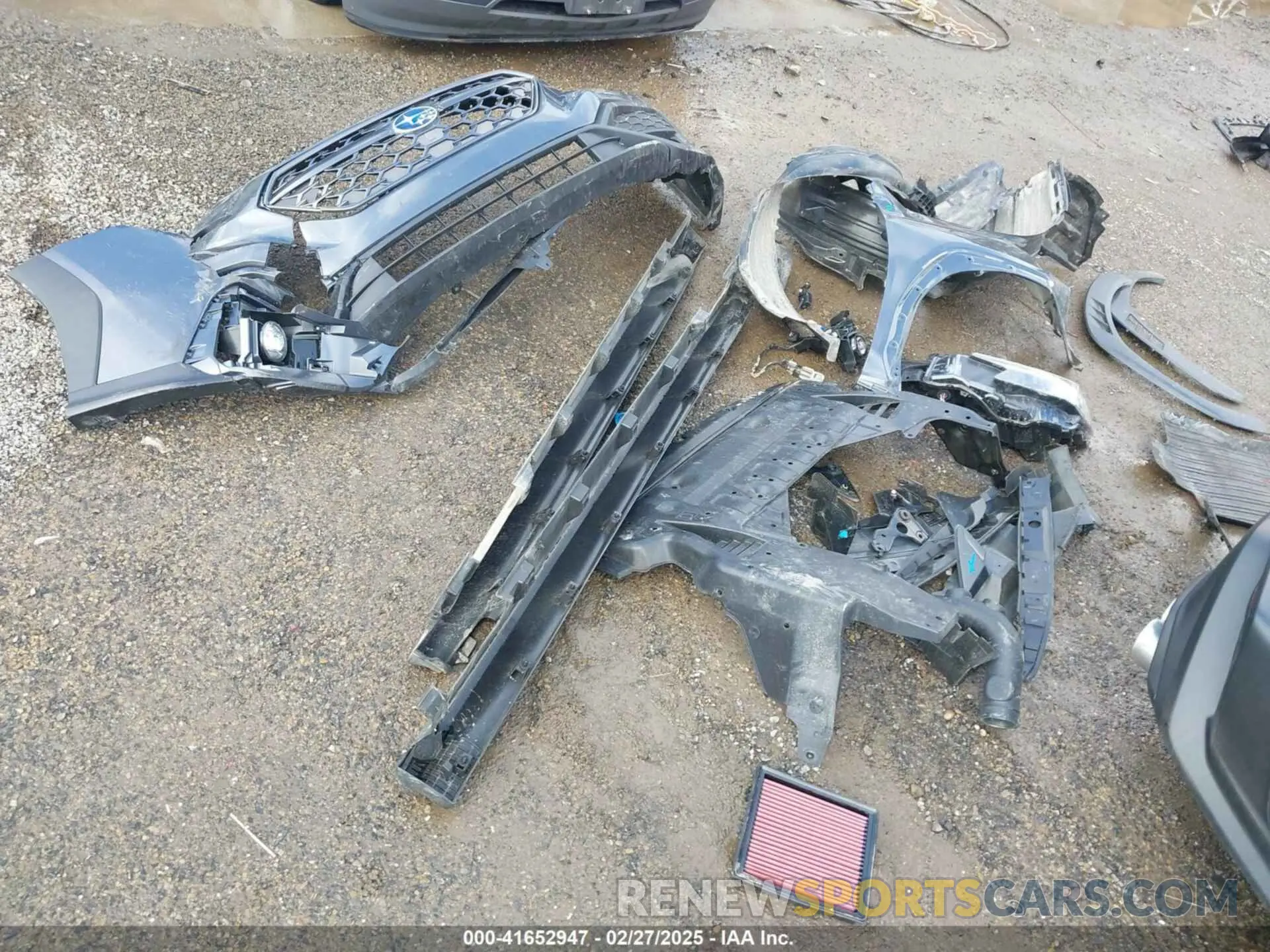 12 Photograph of a damaged car JF1VBAF61P9823596 SUBARU WRX 2023
