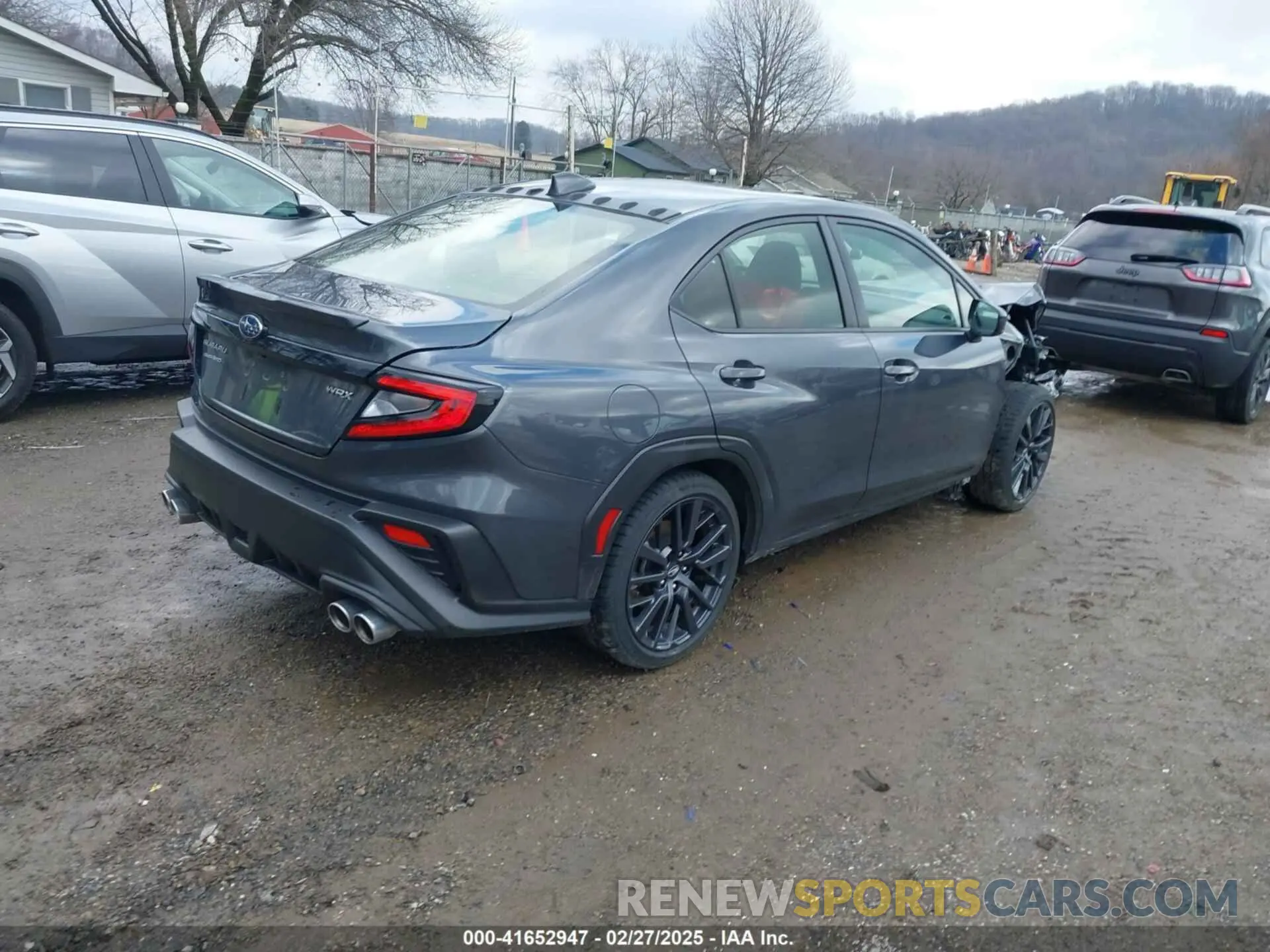 4 Photograph of a damaged car JF1VBAF61P9823596 SUBARU WRX 2023
