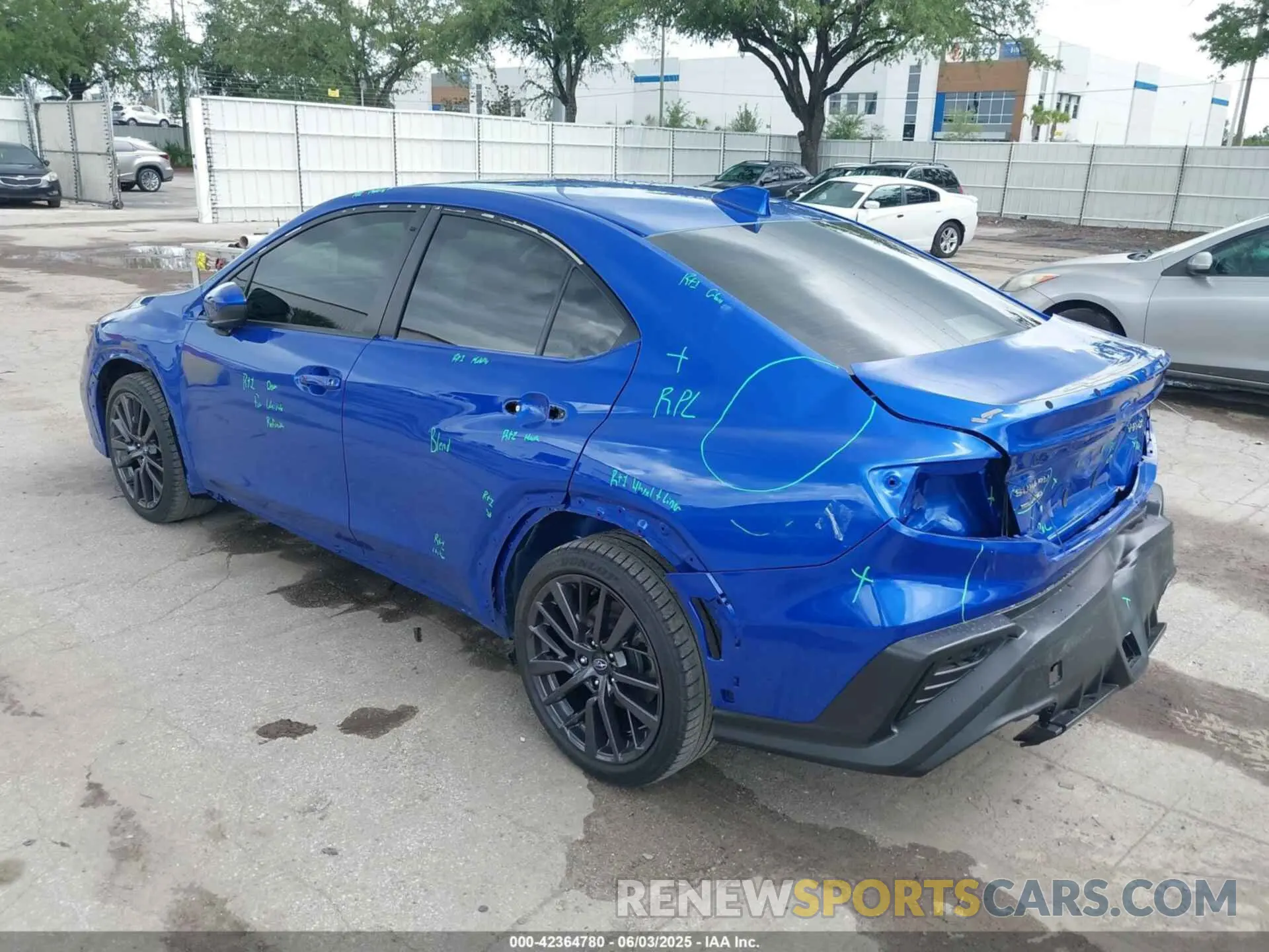 3 Photograph of a damaged car JF1VBAF62P9823106 SUBARU WRX 2023