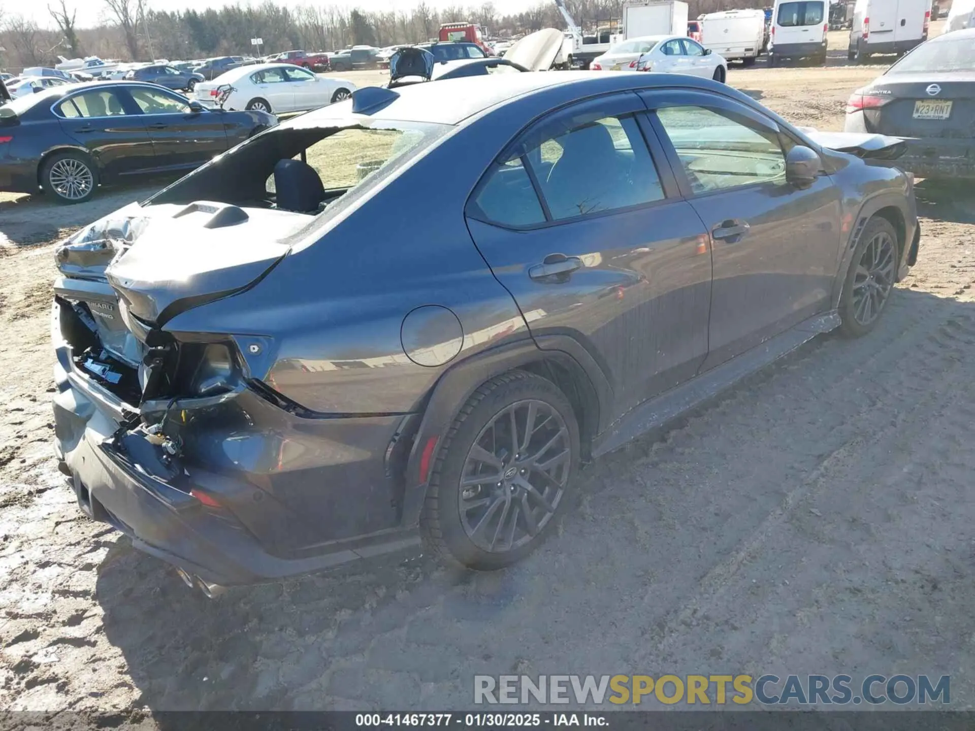 4 Photograph of a damaged car JF1VBAF63P9817346 SUBARU WRX 2023