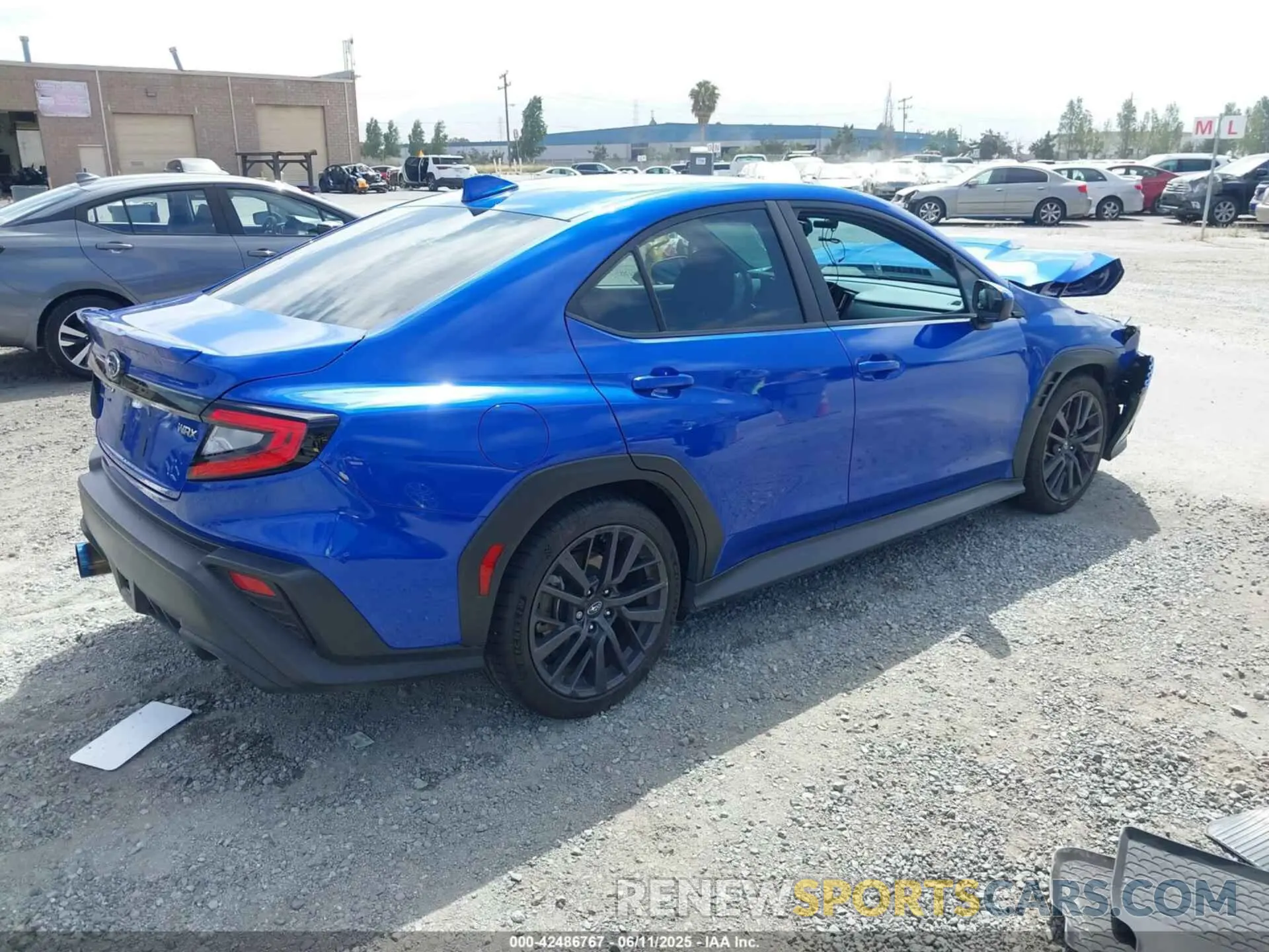 4 Photograph of a damaged car JF1VBAF64P9815203 SUBARU WRX 2023