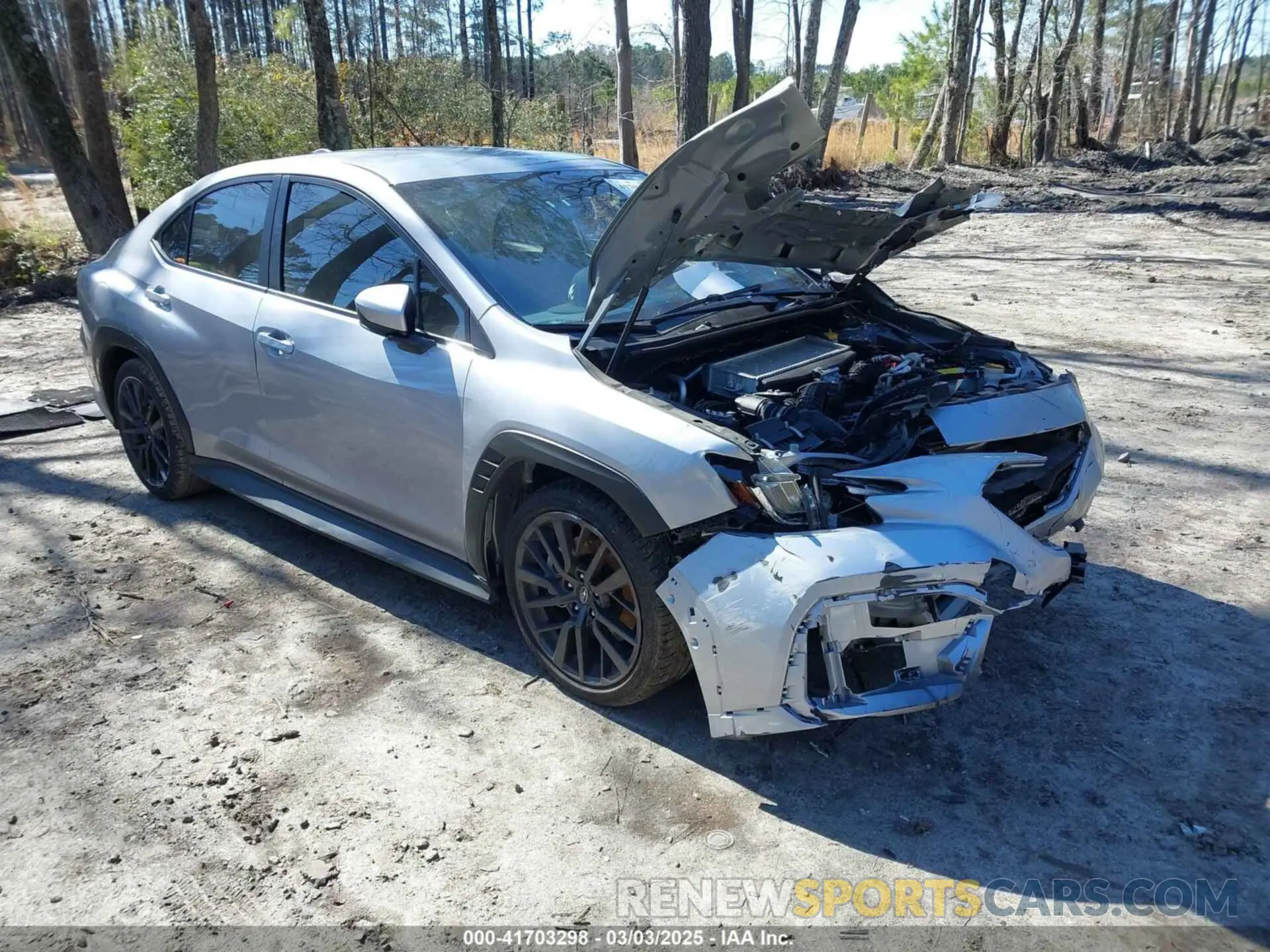 1 Photograph of a damaged car JF1VBAF64P9824239 SUBARU WRX 2023