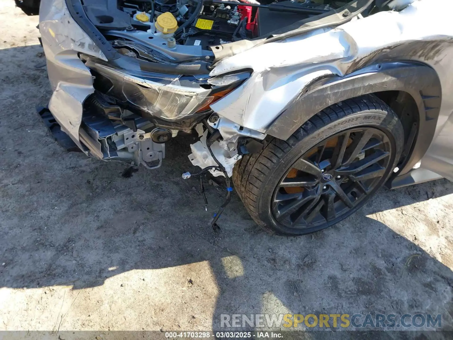 6 Photograph of a damaged car JF1VBAF64P9824239 SUBARU WRX 2023