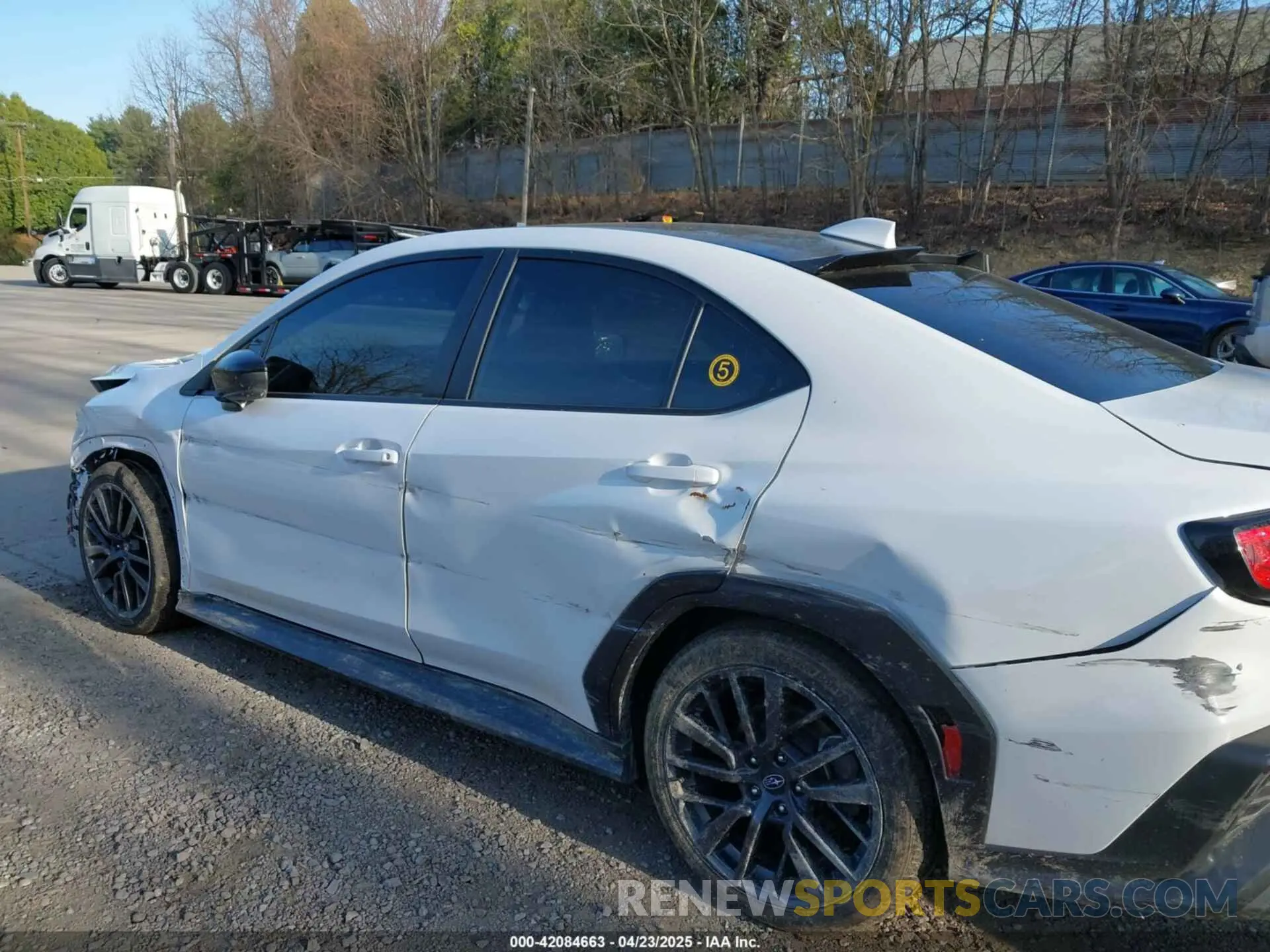 18 Photograph of a damaged car JF1VBAF67P9806723 SUBARU WRX 2023