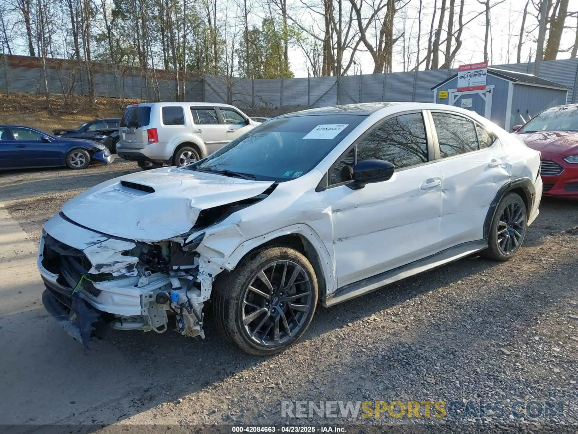 2 Photograph of a damaged car JF1VBAF67P9806723 SUBARU WRX 2023