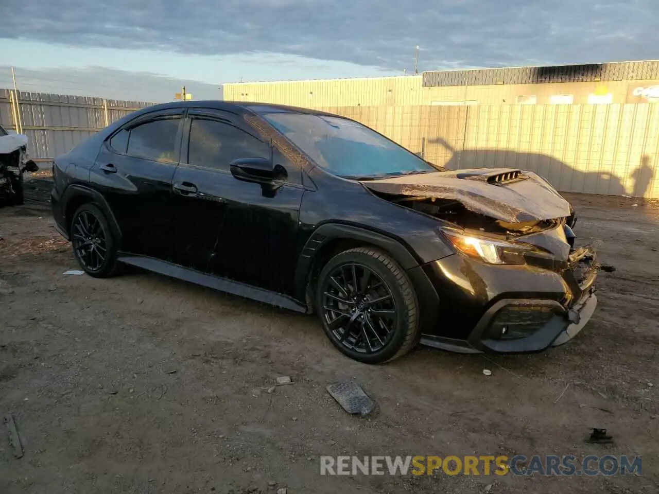 4 Photograph of a damaged car JF1VBAF67P9815342 SUBARU WRX 2023