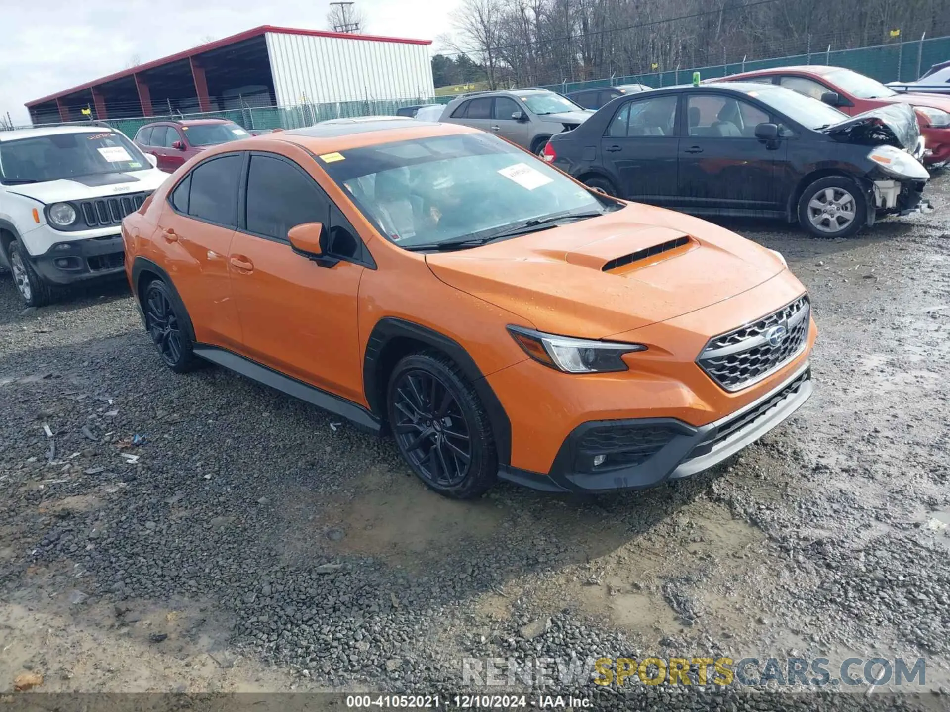 1 Photograph of a damaged car JF1VBAF67P9820119 SUBARU WRX 2023